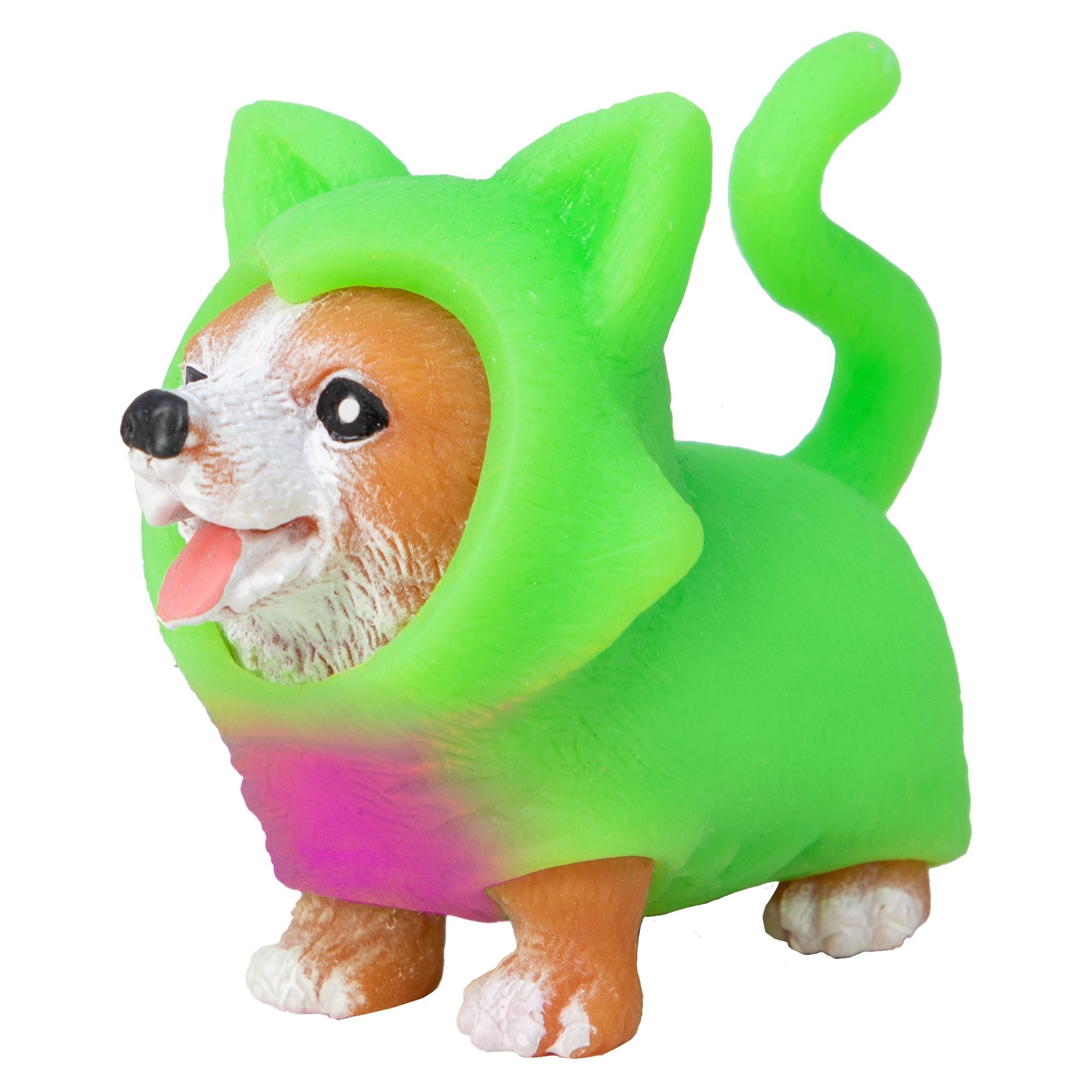 Schylling Assorted Styles Party Animals Rave Puppies - Squishy Collectibles