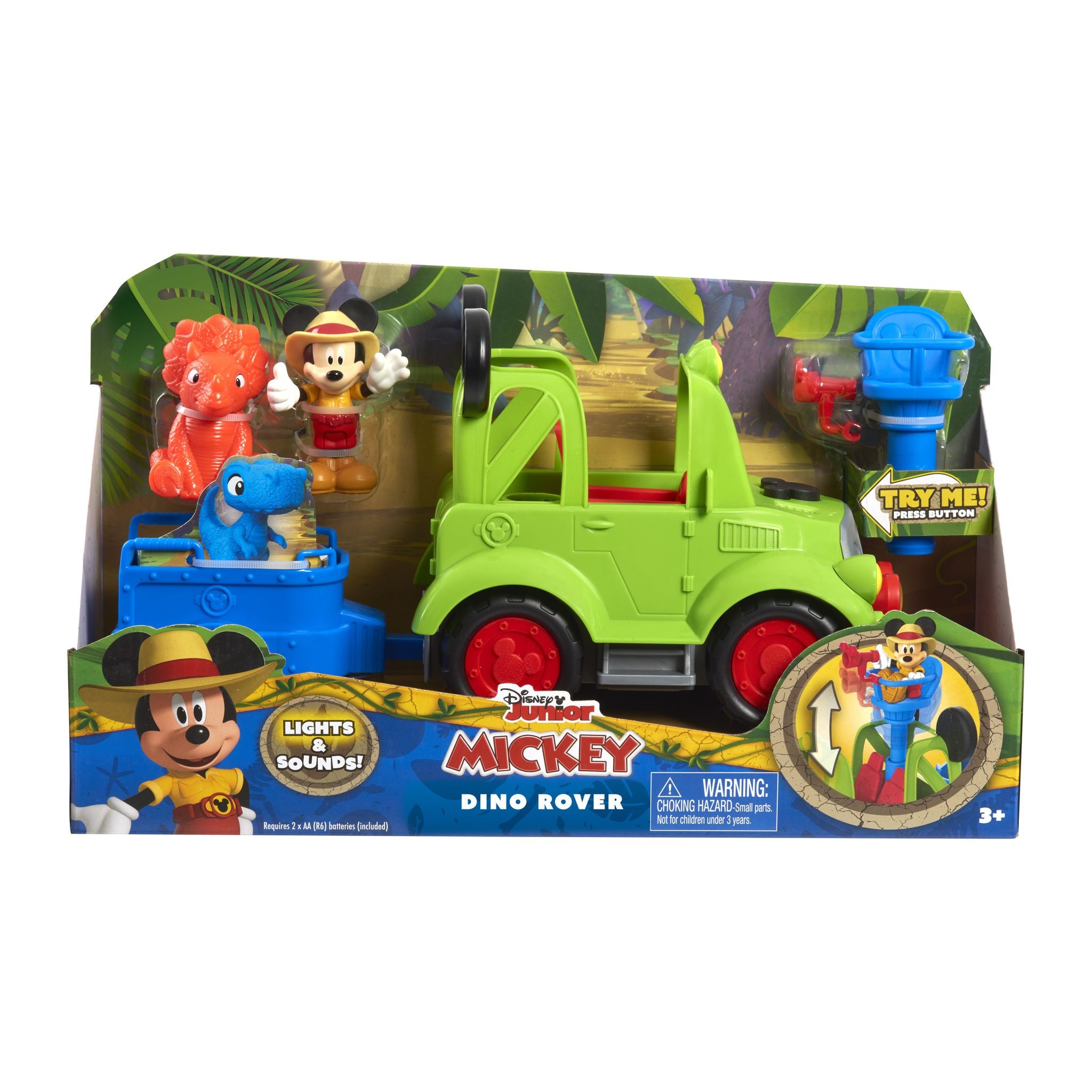 Disney Junior Mickey Mouse All-Terrain Dino Safari Adventure Rover