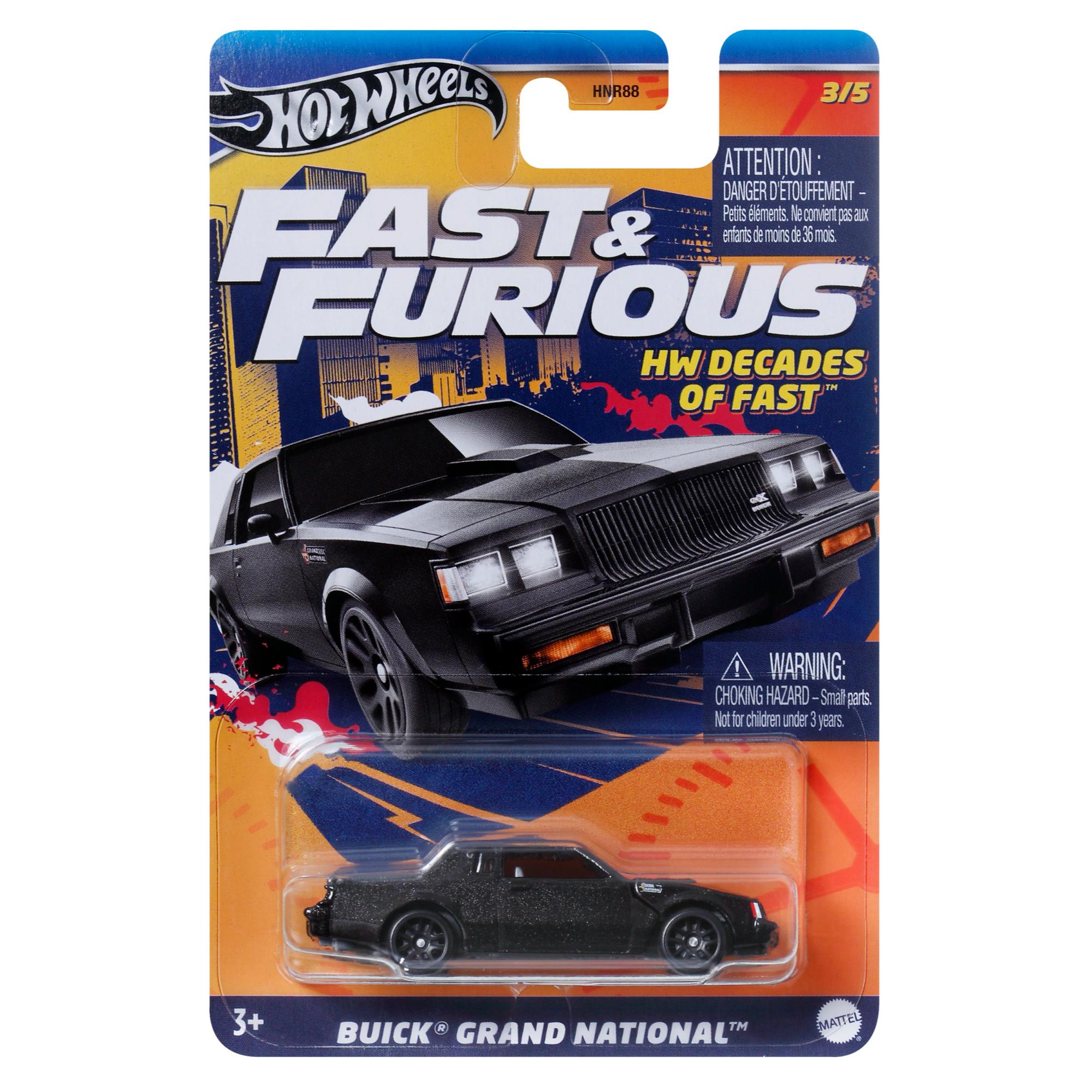 Hot Wheels Assorted Styles Fast & Furious Themed Die - Cast Vehicles