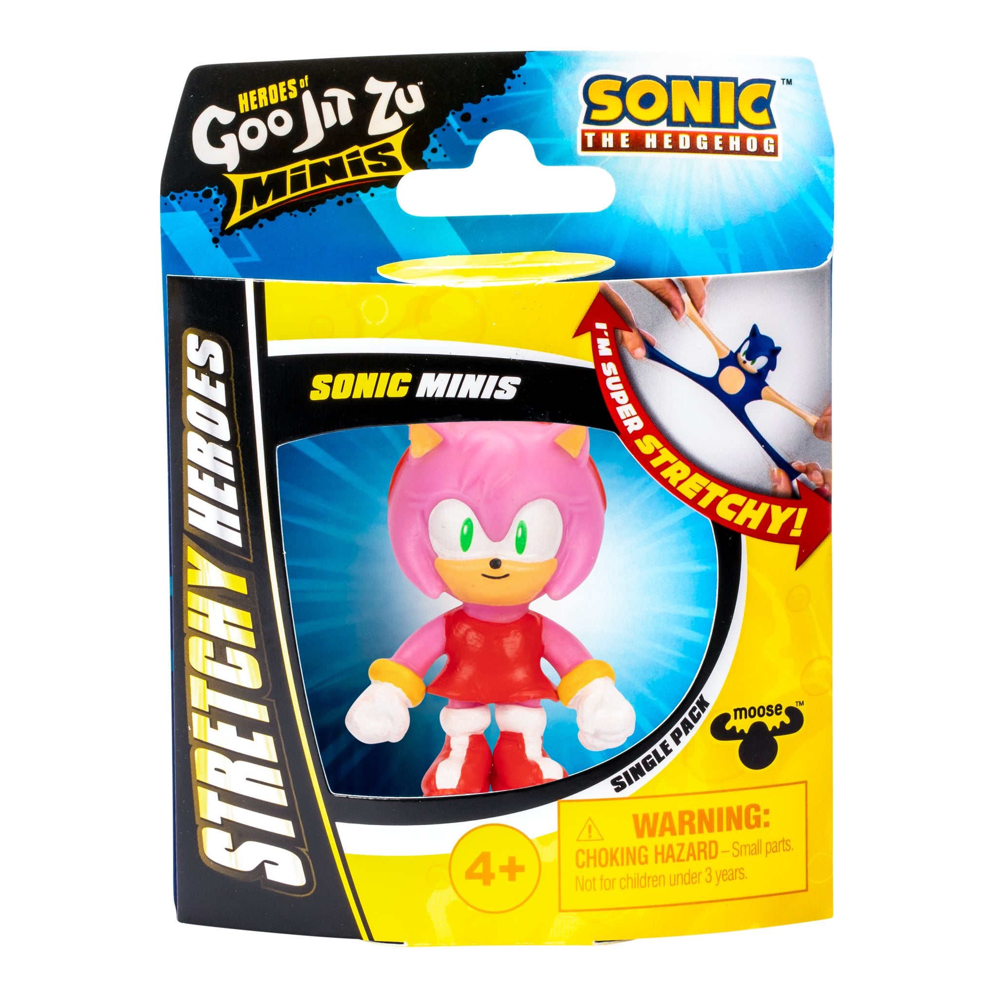 Hot Sale! Assorted Single Pack of Goo Jit Zu Sonic S4 Minis Heroes Figures