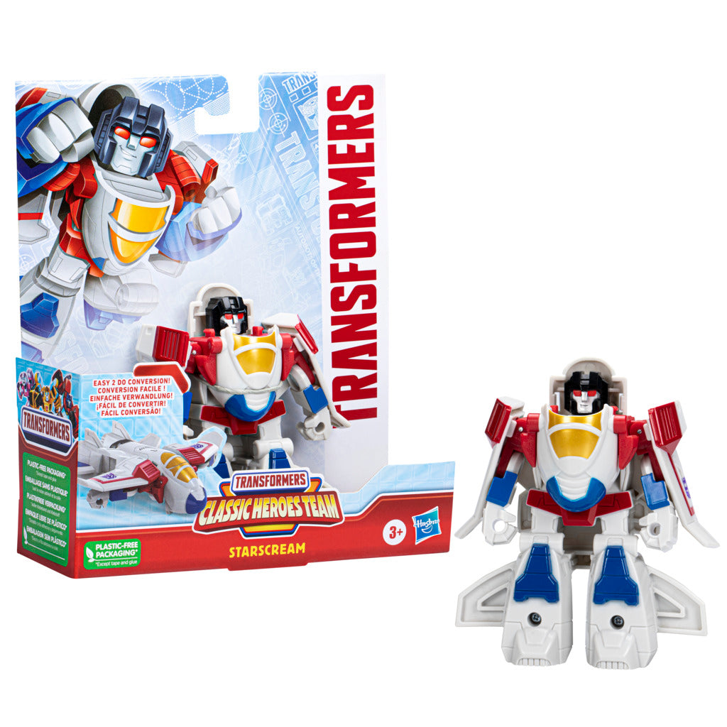 Hot Sale! Transformers Classic Heroes Team Action Figure - Starscream for Kids Aged 3+