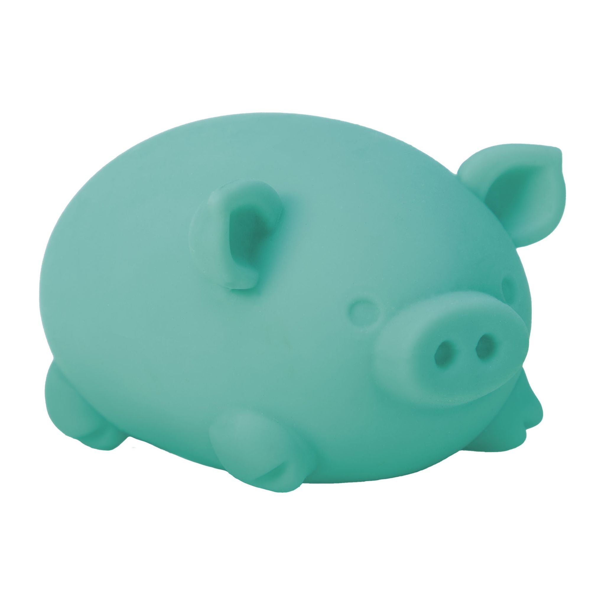 Schylling NeeDoh Dig It Pig Stress Relief Fidget Toy - 4 Assorted Neon Styles