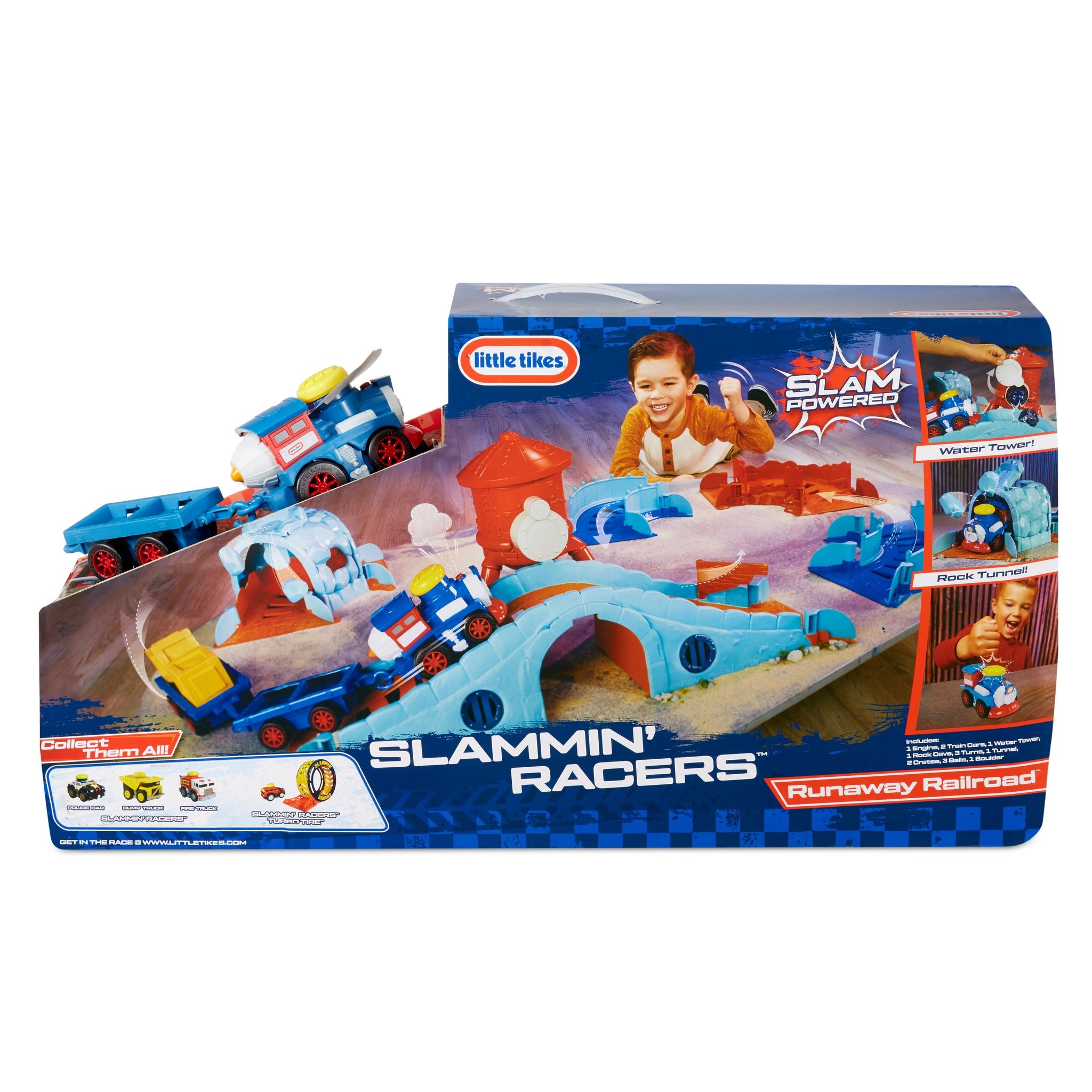 Little Tikes Slammin' Racers: Ultimate Runaway Railroad Playset