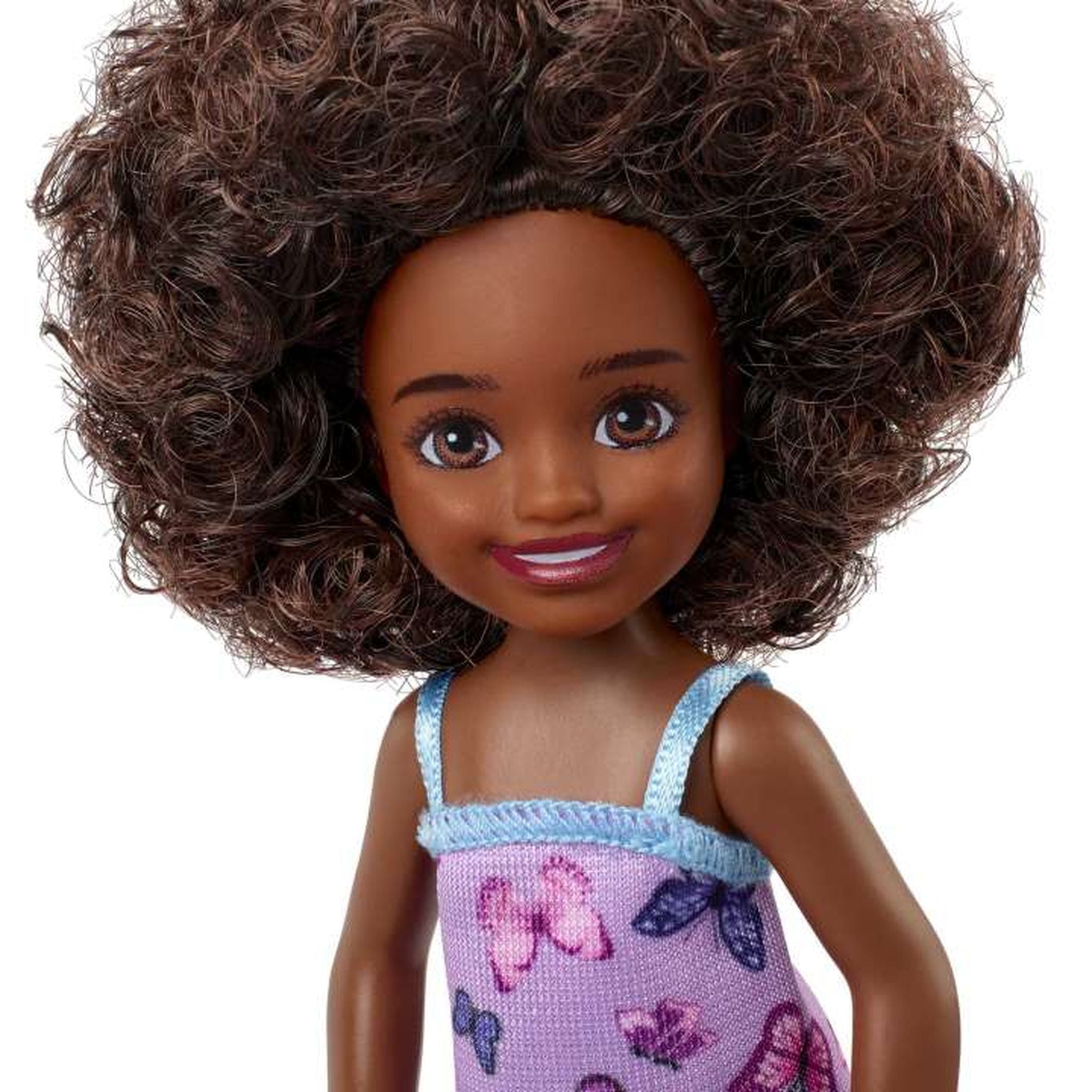 Hot Sale! Barbie Club Chelsea Doll with Butterfly Print Dress for Kids' Play