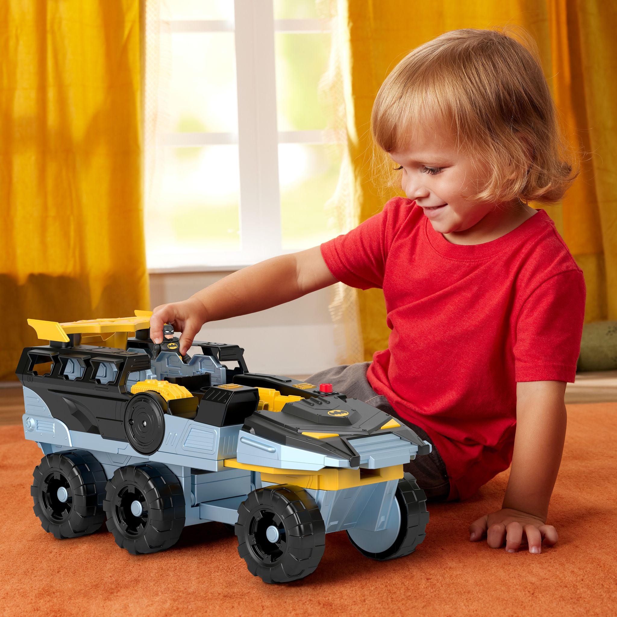 Fisher-Price Imaginext DC Super Friends Extra-Large Transforming Bat-Tank for Preschoolers
