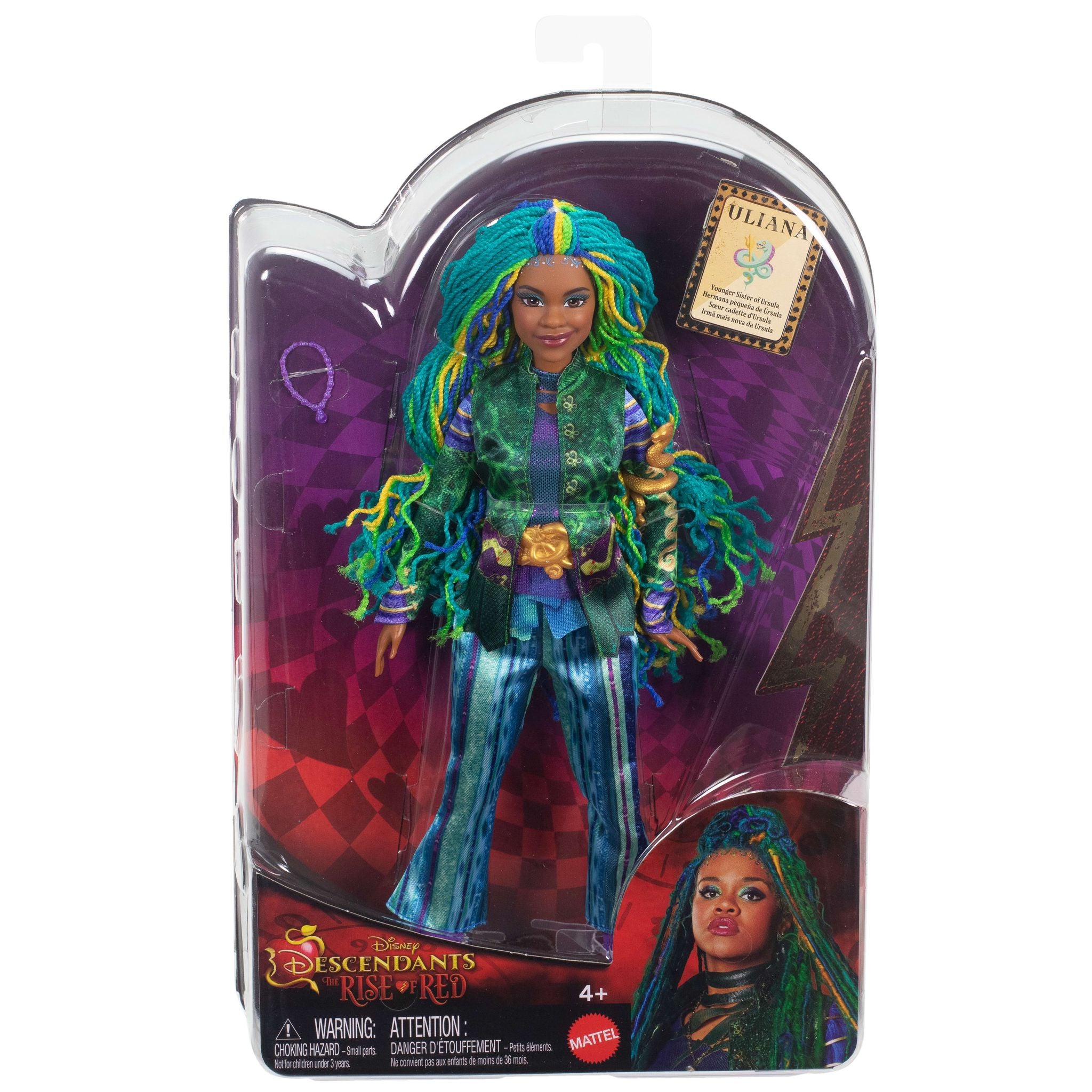 Hot Sale! Disney Descendants: The Rise of Red Fashion Doll - Uliana