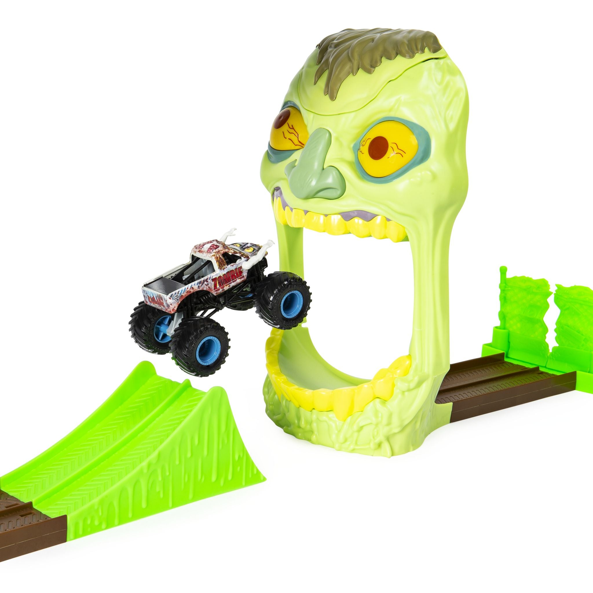 Monster Jam Exclusive Zombie Madness Playset - Big Fun Guaranteed