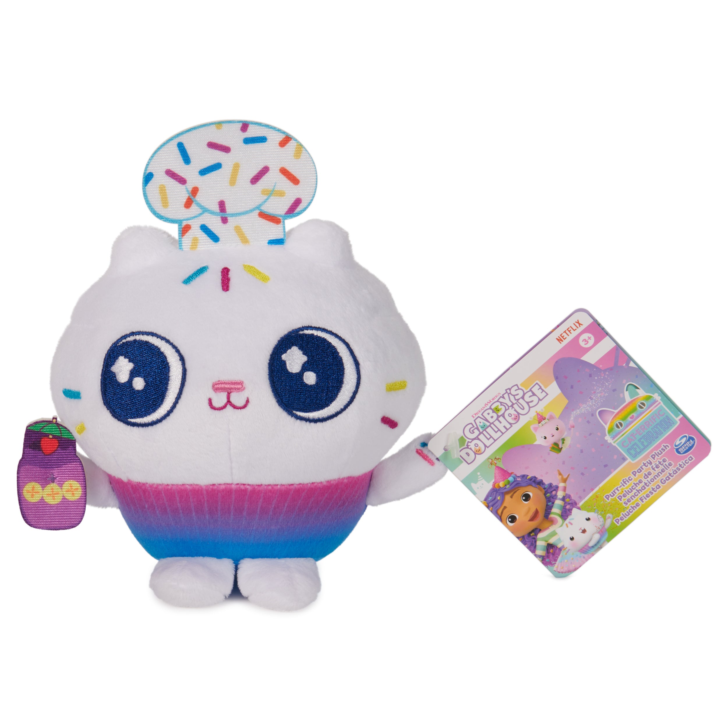 Limited-Time Offer! Official Gabby's Dollhouse Celebration Cakey Cat Basic Plush Toy