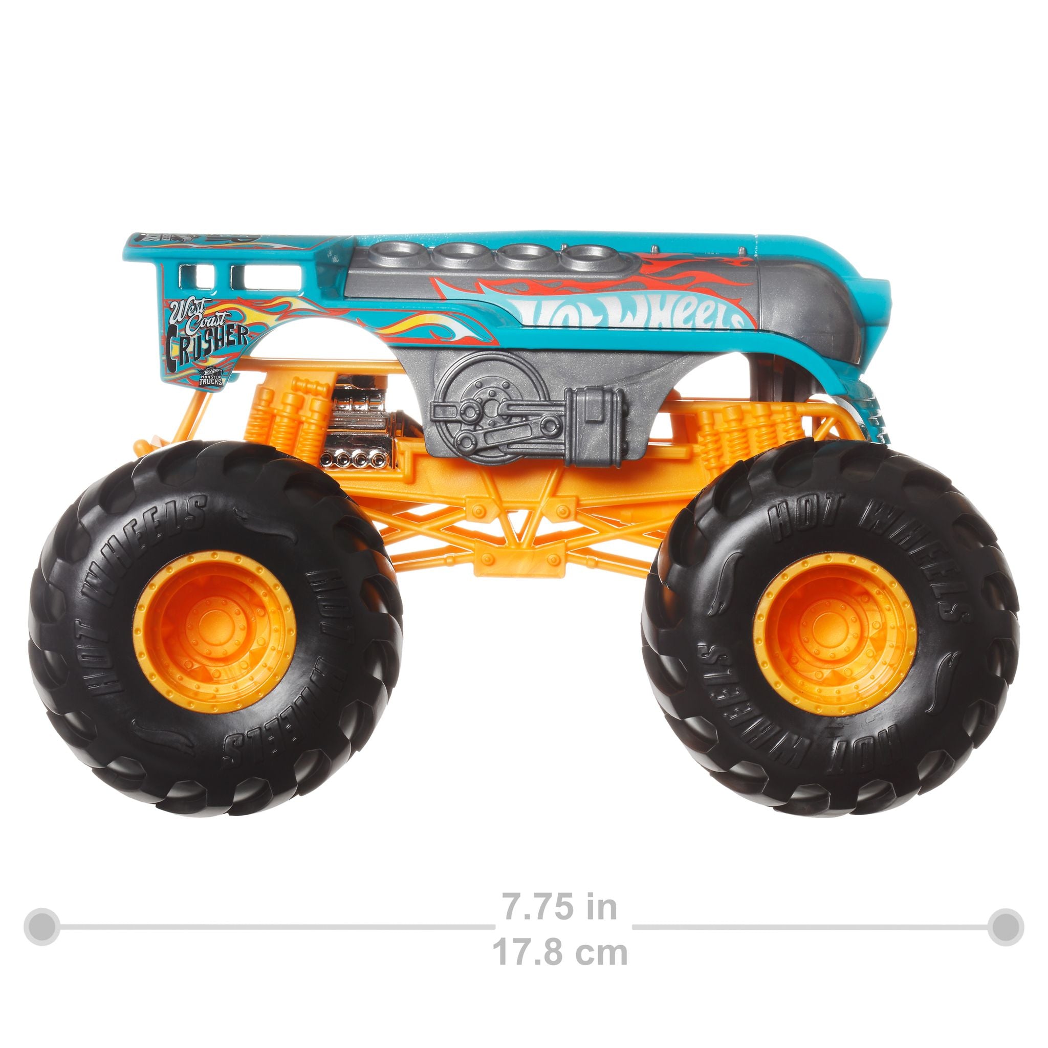 Hot Wheels 1:24 Oversized Monster Trucks - West Coast Crusher | Great Gift!