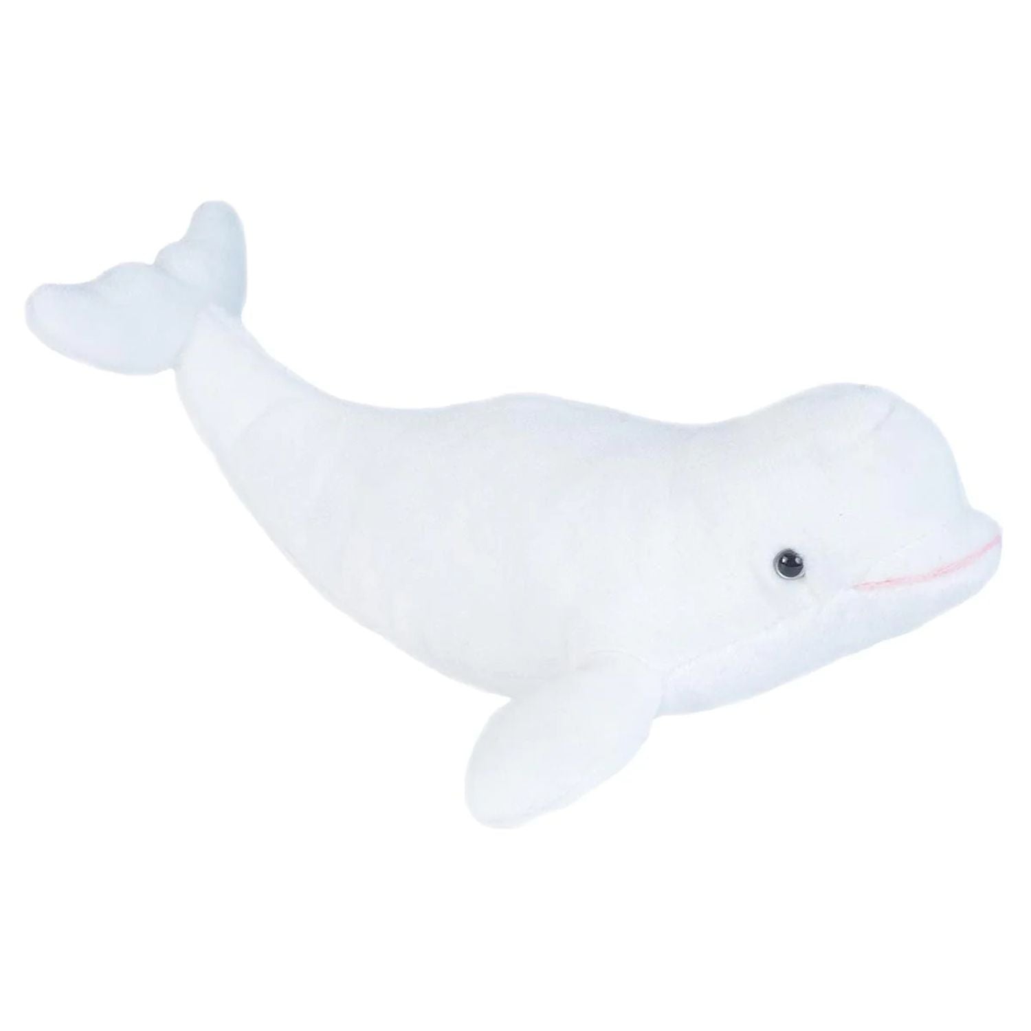 Wild Republic 8-Inch Mini Cuddlekins Beluga Whale - Adorable & Eco-Friendly!