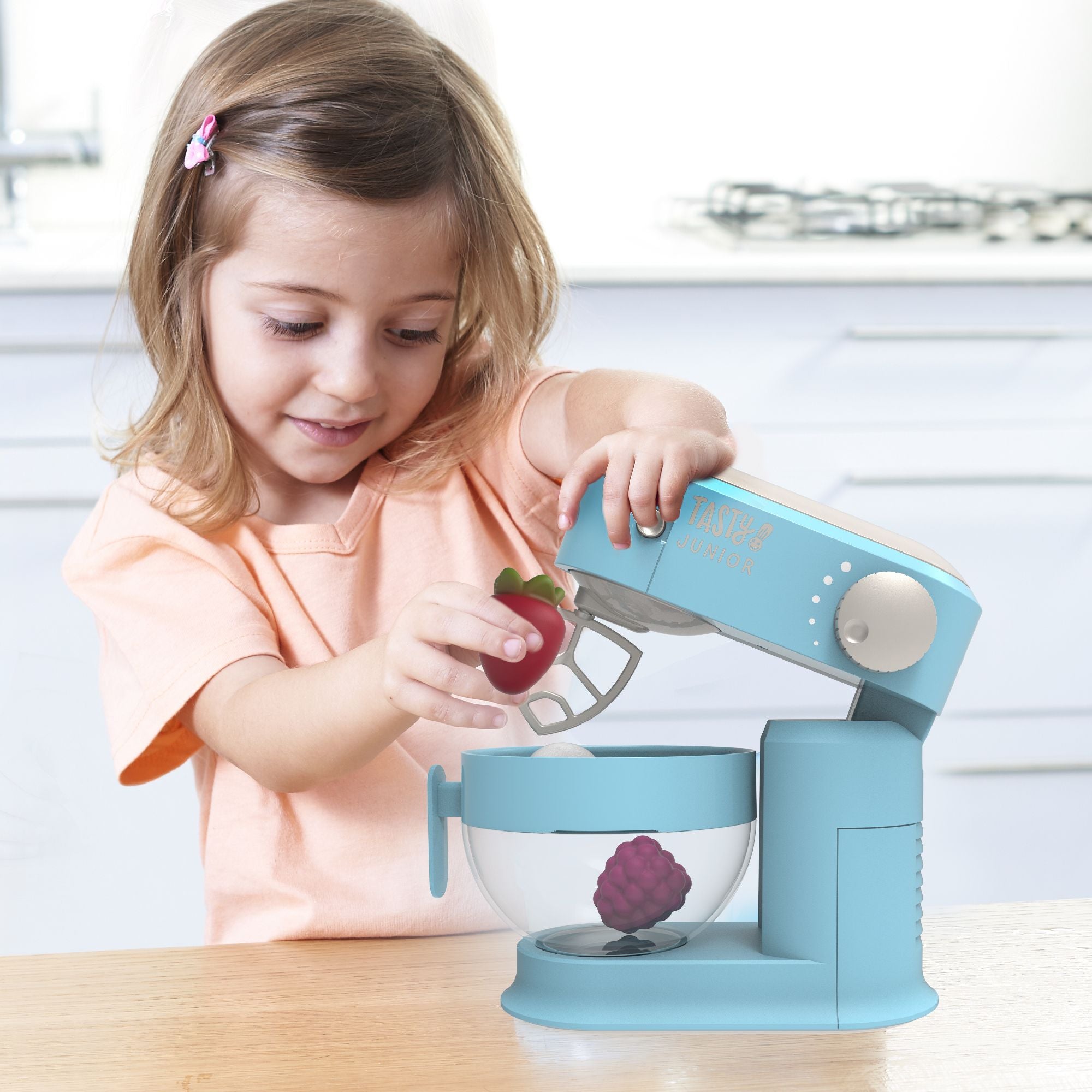 Hot Deal! Tasty Junior Battery - Operated Mixer Set