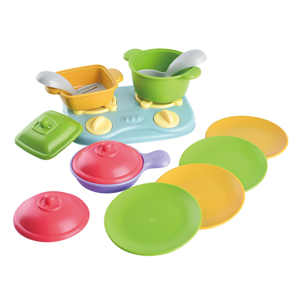 Hot Deal! Playgo Toys' Bio - Based Cooking Set for Kids' Imaginative Play