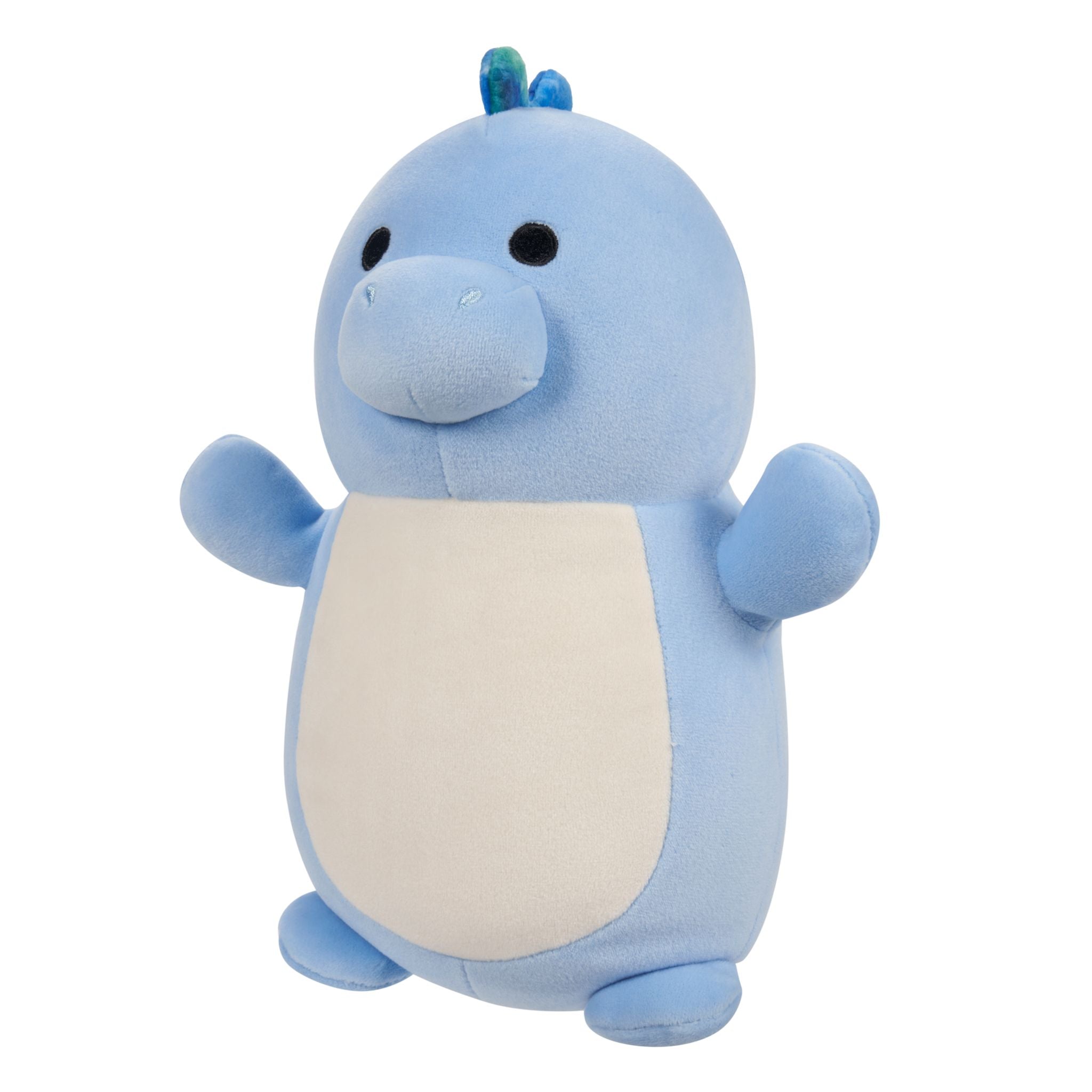 Get 14-Inch Squishmallows Hugmees - Grayson Blue Dinosaur Plush Now!