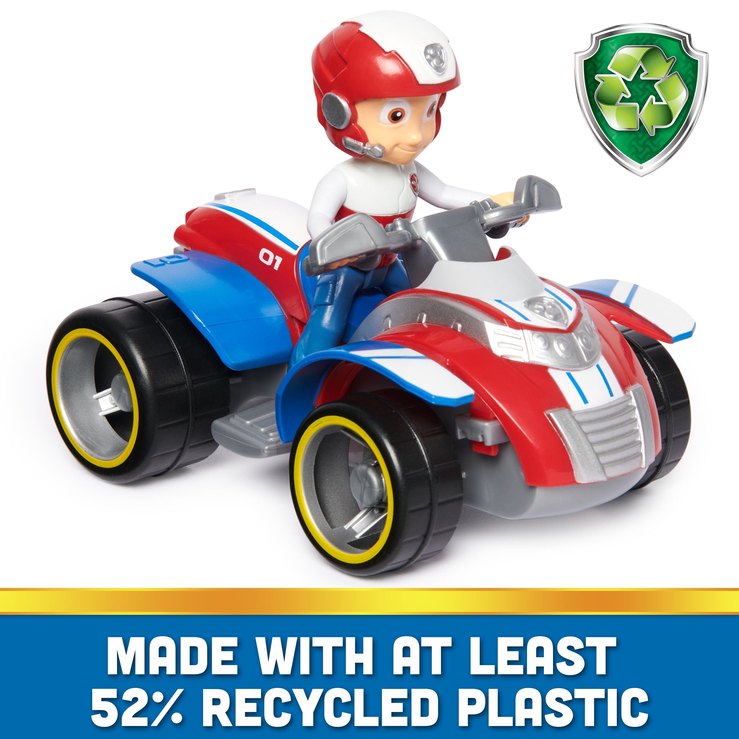 PAW Patrol Ryder's Sustainable Rescue ATV Toy - Ideal for Endless Adventures