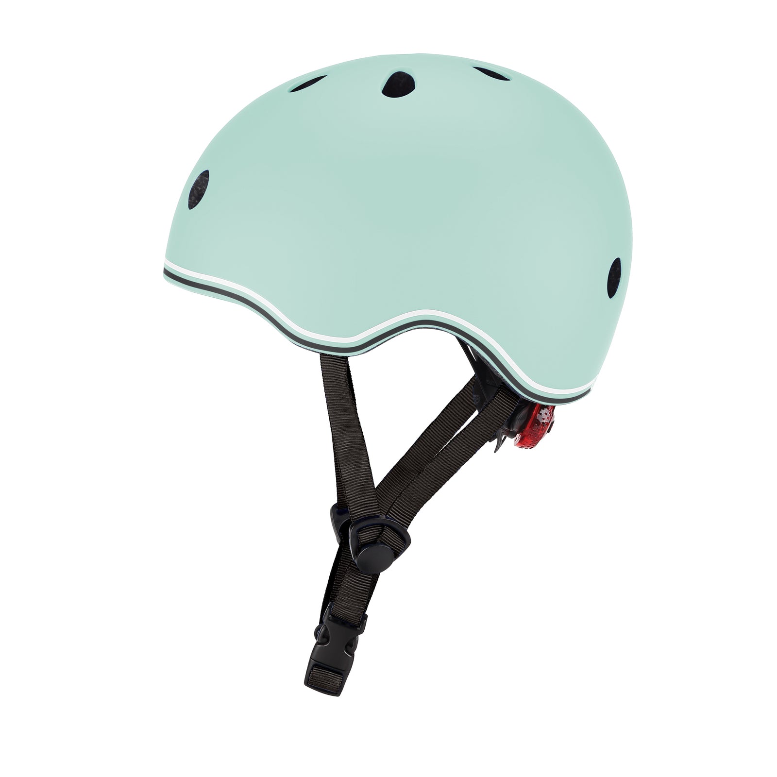 Globber XXS/XS Mint Toddler Helmet with 3 - Mode LED Lights