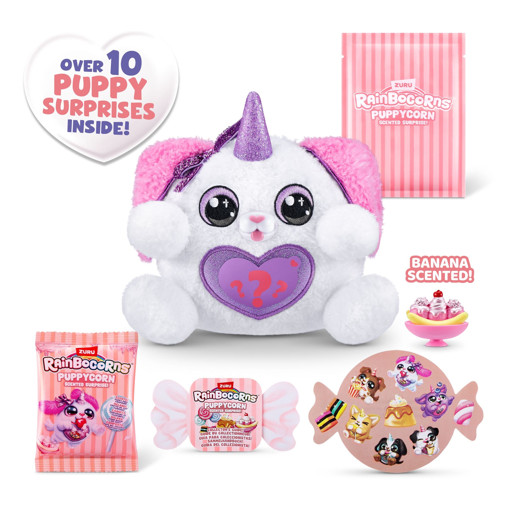 ZURU Rainbocorns Puppycorns Scented Collectible Surprise Set