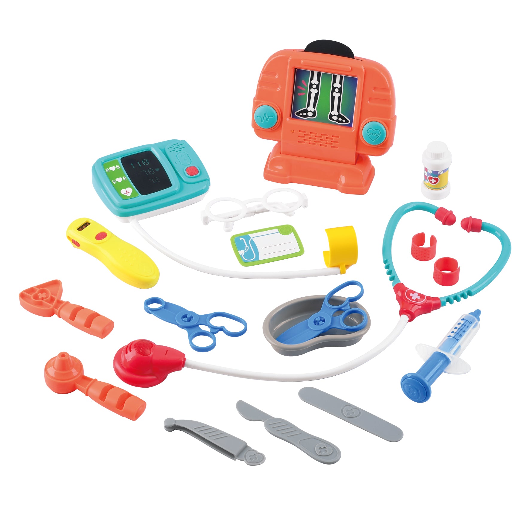 Playgo Toys' 19 - Piece Realistic Medical Playset for Young Caregivers