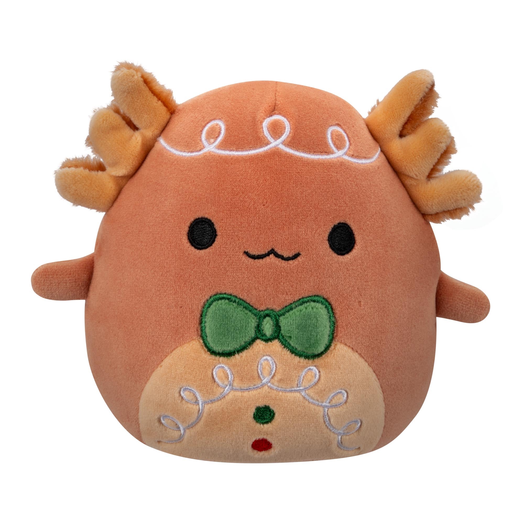Limited-Time Offer! 7.5-Inch Squishmallows Christmas Plush - Axolotl Named Den
