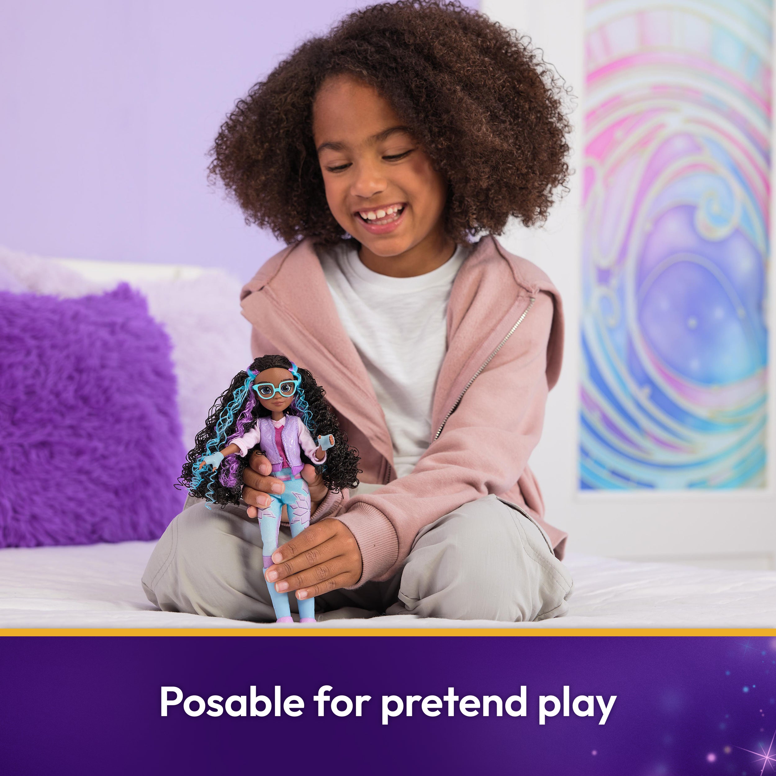 Hot Sale! Unicorn Academy Fashion Doll - Layla for Girls Aged 4 and Up
