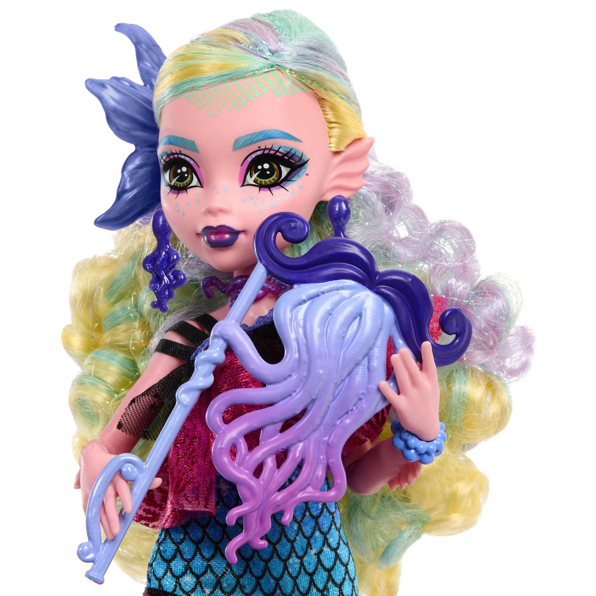 Hot Sale! Monster High Monster Ball Fashion Doll - Lagoona Blue for Kids