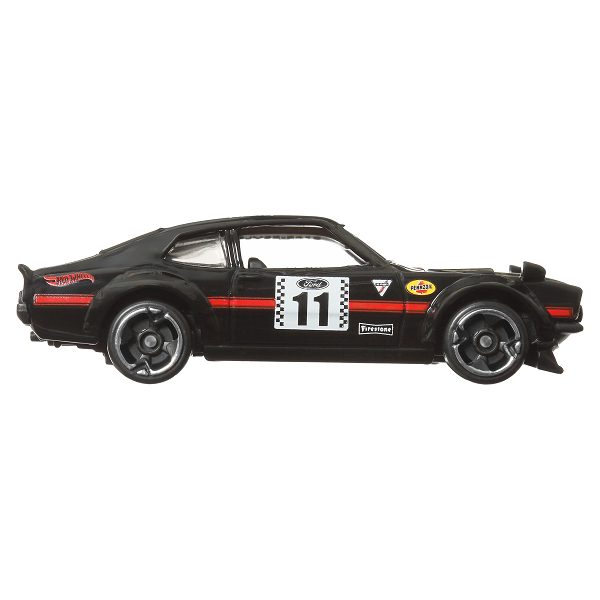 Hot Wheels Vintage Racing Club - Exclusive 1:64 Scale Custom Ford Maverick Die - Cast Car