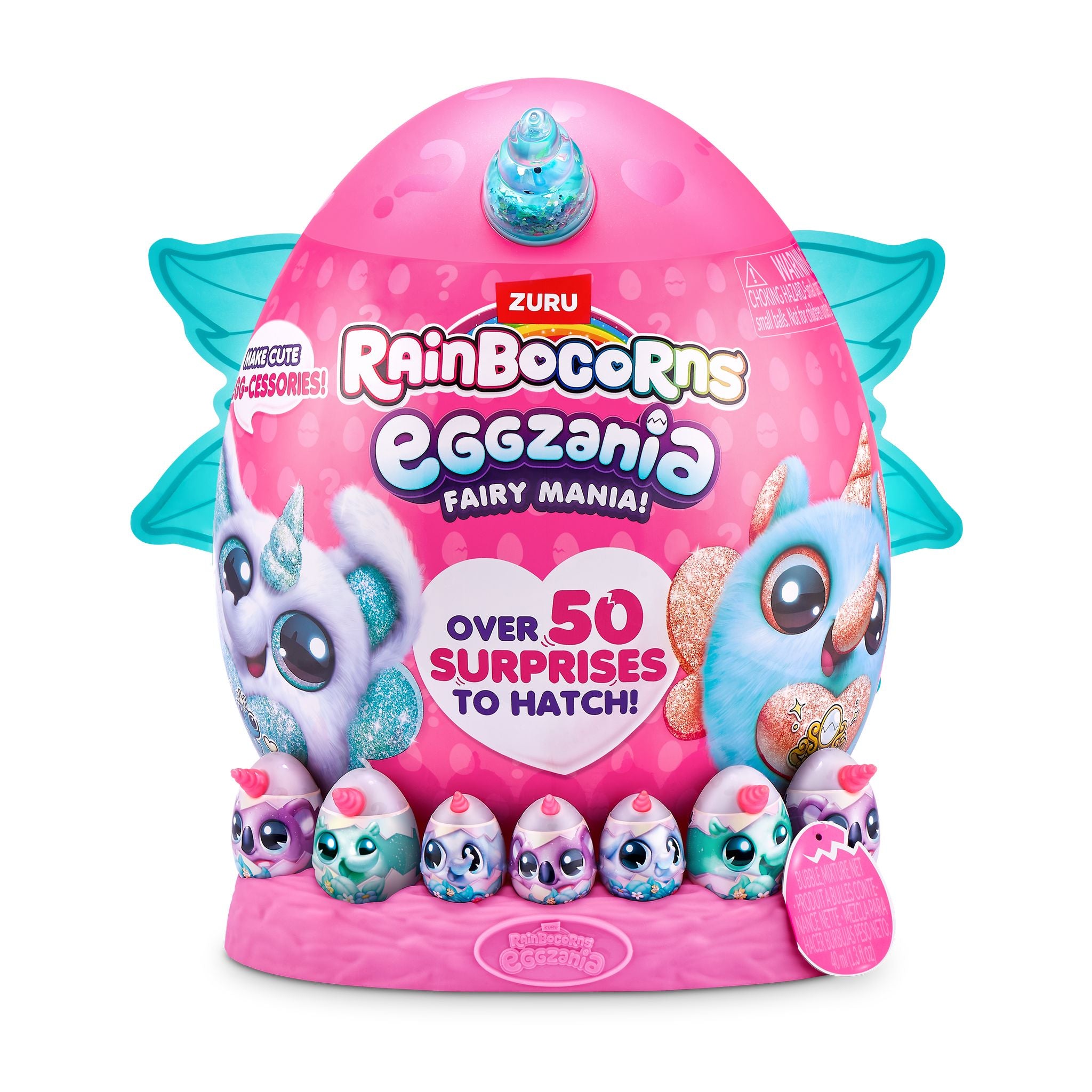 Hot Deal! ZURU Rainbocorns Eggzania Fairy Mania Giant Surprise Eggs in Assorted Styles