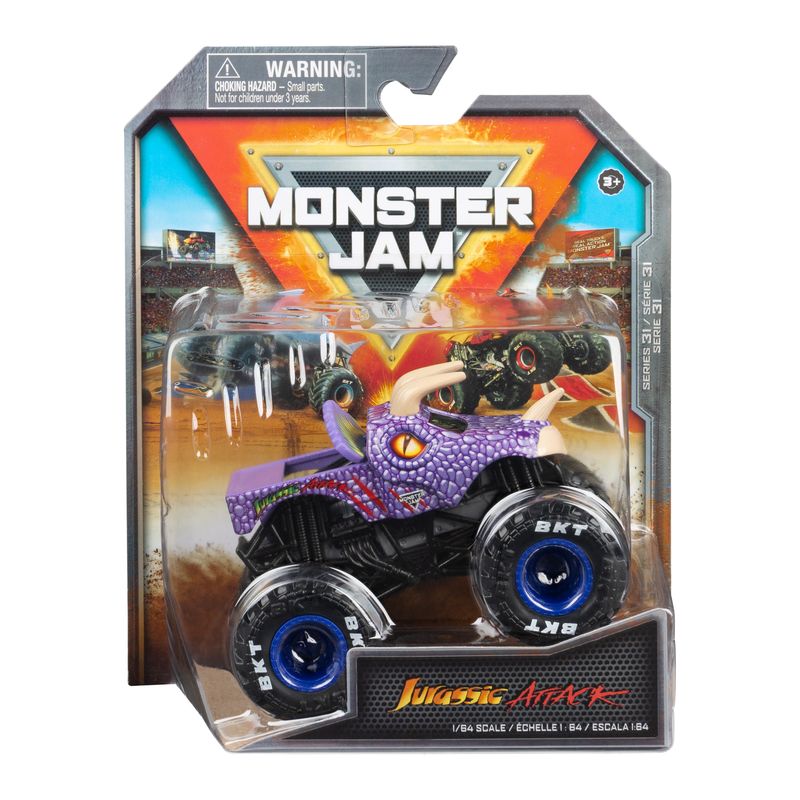 1:64 Scale Monster Jam Series 31 Jurassic Attack Monster Truck