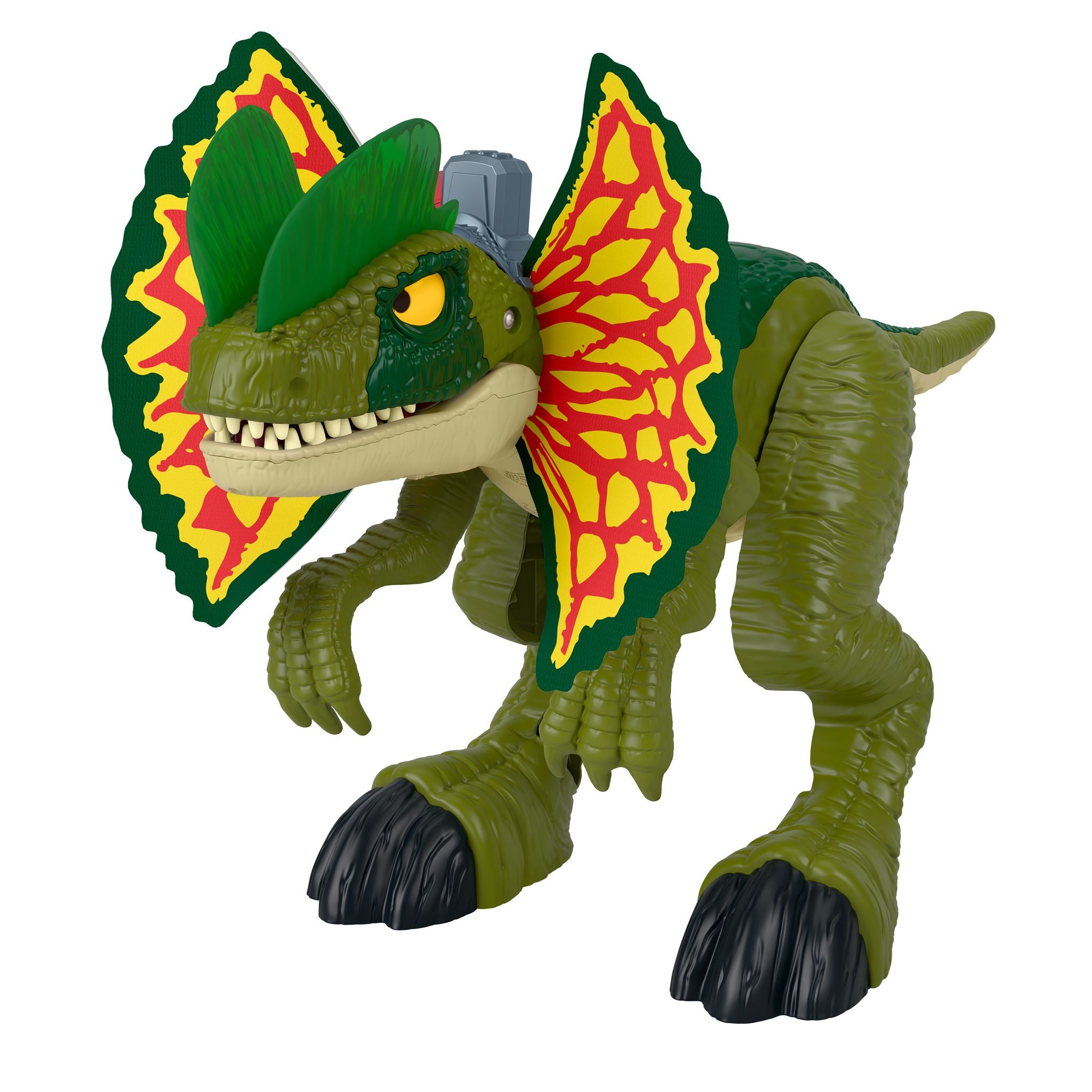 Fisher-Price Imaginext Jurassic World Extra-Large Attack Mode Dilophosaurus Toy