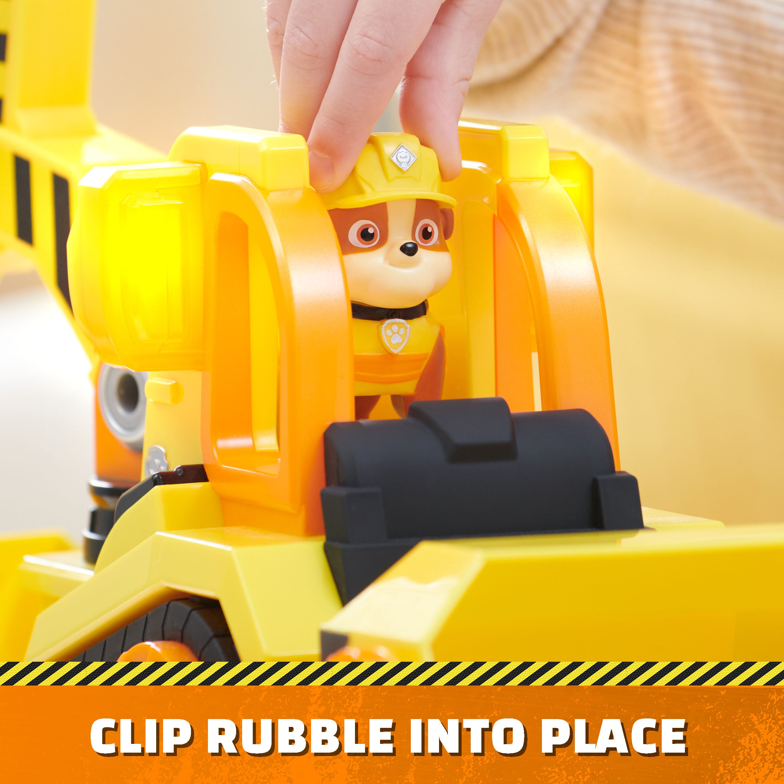 Hot! Rubble's Bark Yard Deluxe Bulldozer Toy