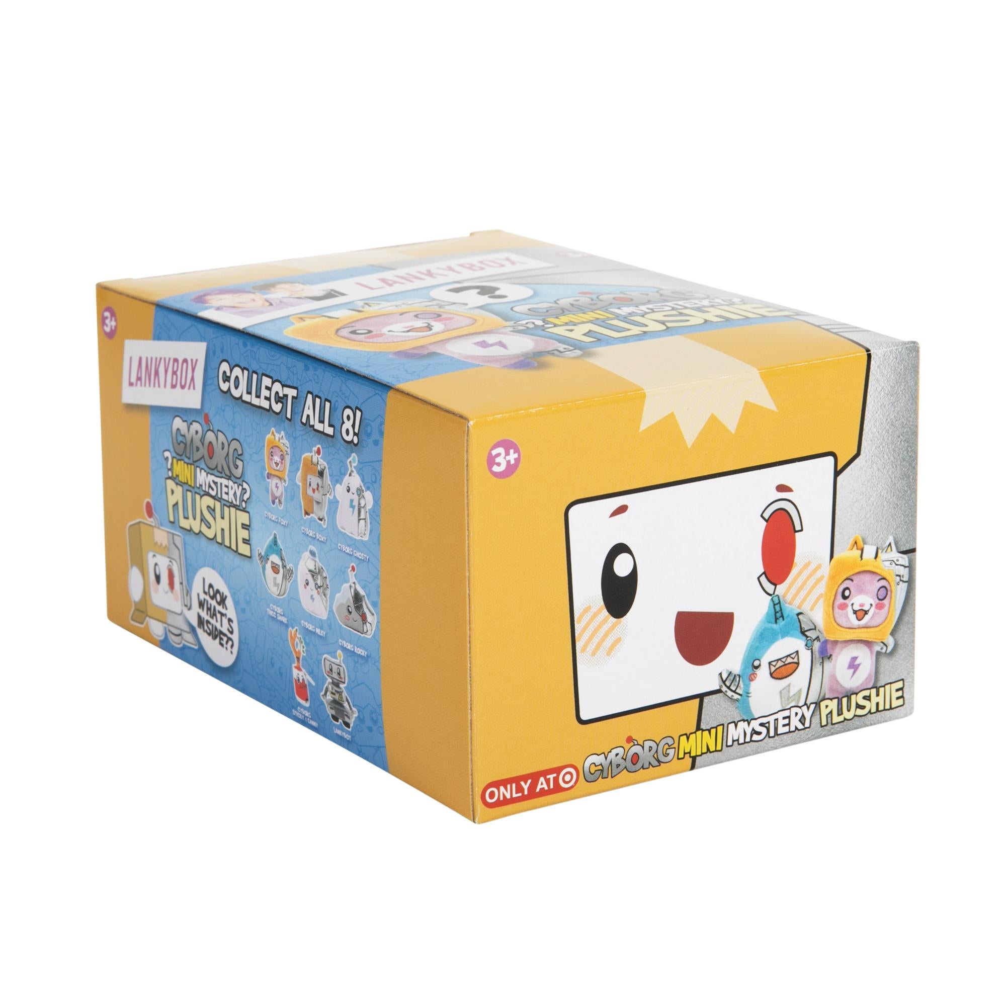 Hot! Lankybox 6-Inch Cyborg S3 Mystery Plush