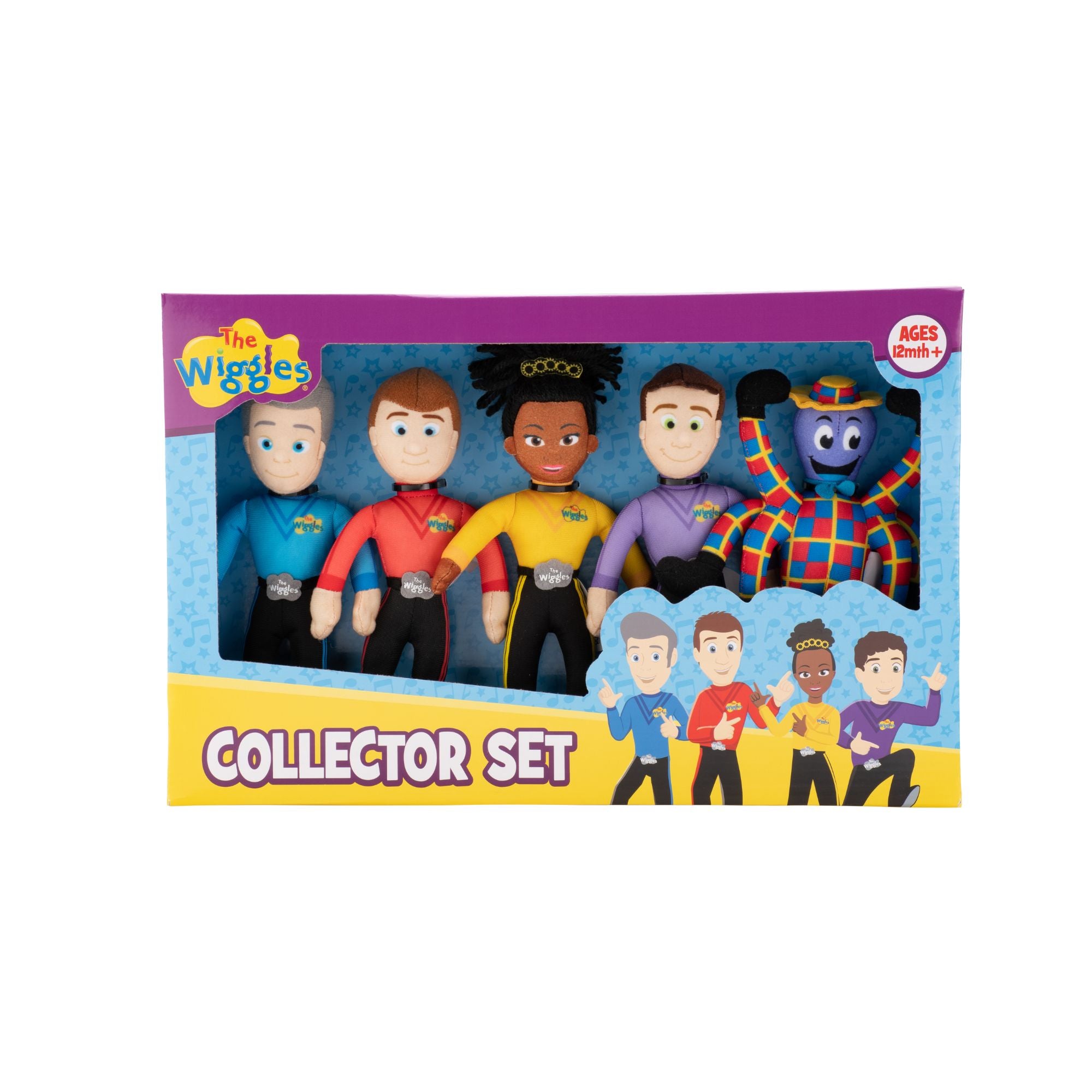 The Wiggles 5-Piece Collectible Mini Plush Toy Set