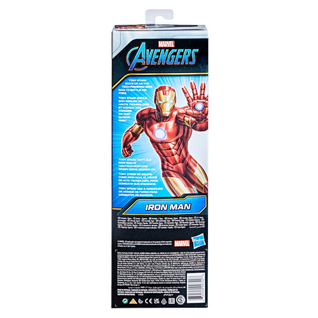Hot Deal! 12-Inch Marvel Avengers Titan Hero Series Iron Man Action Figure
