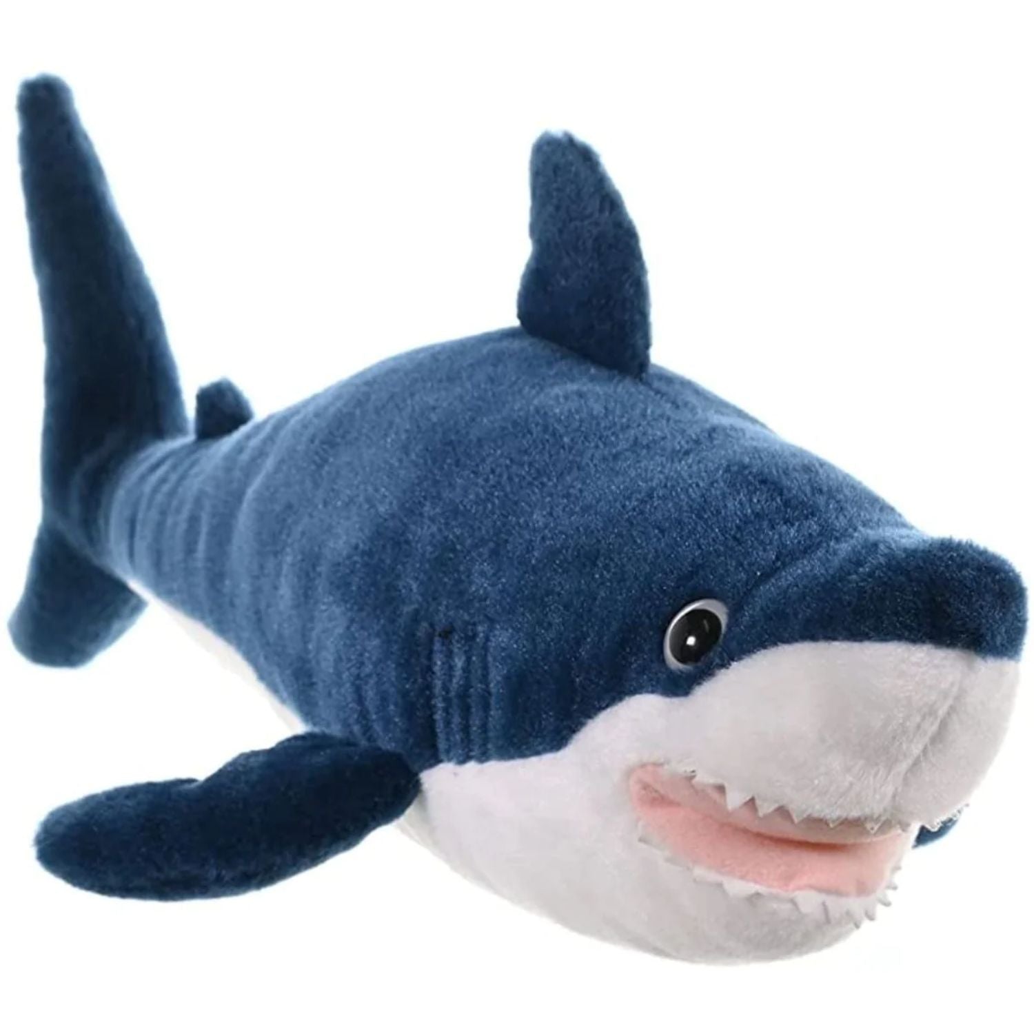 Wild Republic 15-Inch Super Soft Cuddlekins Mako Shark Plush Toy