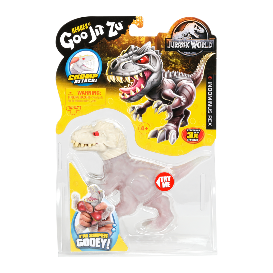 Hot Sale! Jurassic World S5 Heroes Of Goo Jit Zu - Indominus Rex Action Figure