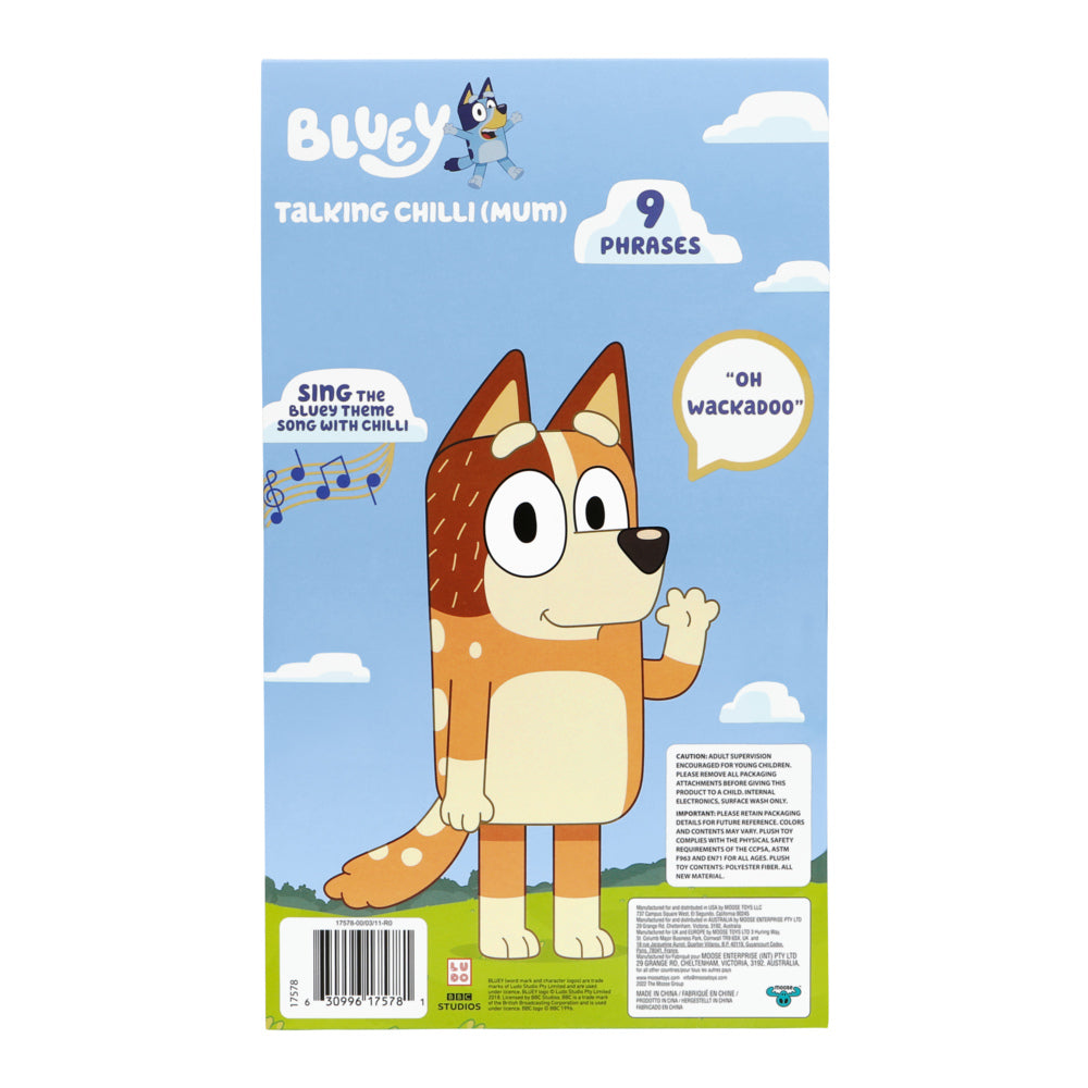 Bluey S8 Chilli Sound - Effects Plush: Fun for All!