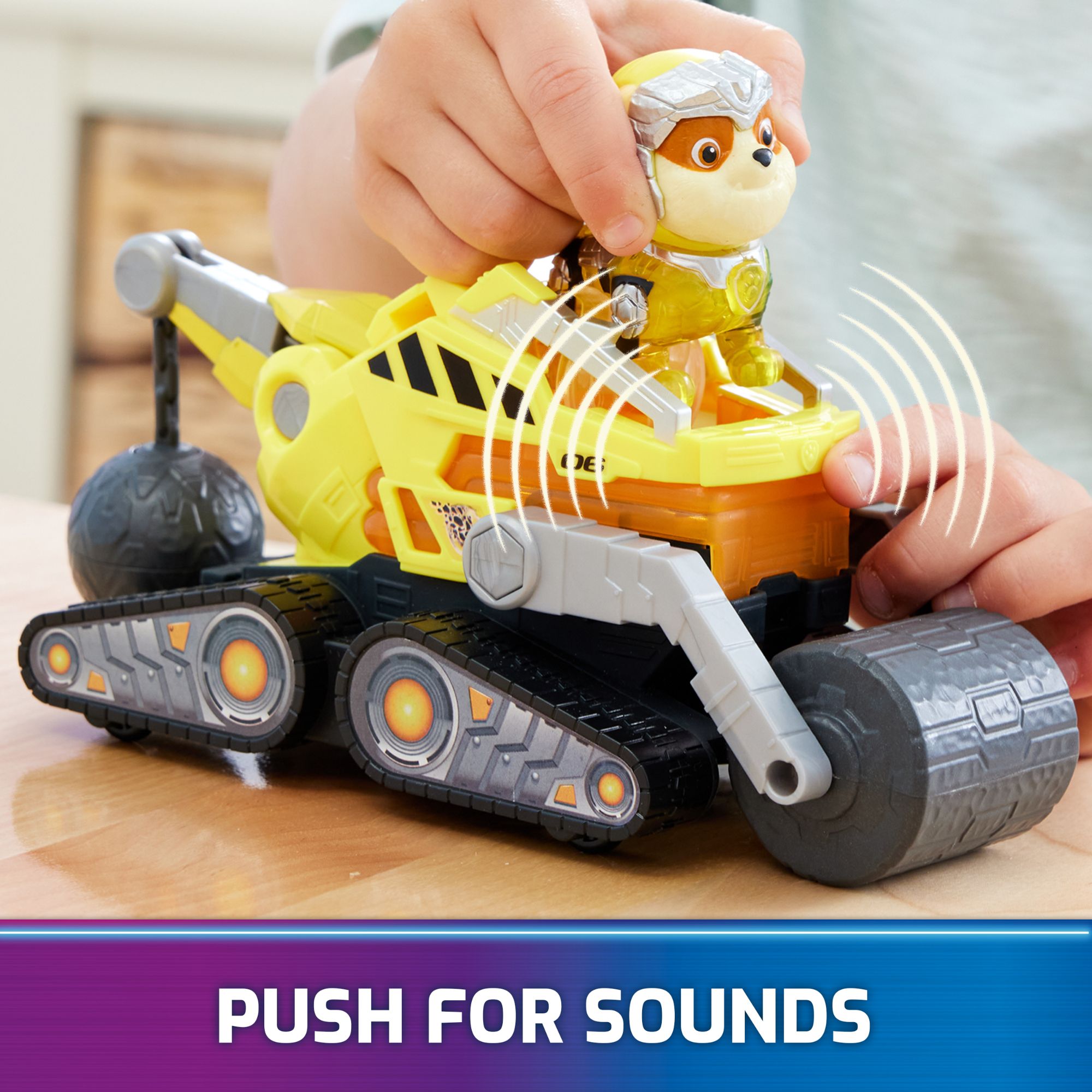Hot! PAW Patrol The Mighty Movie Rubble's Rescue Vehicle
