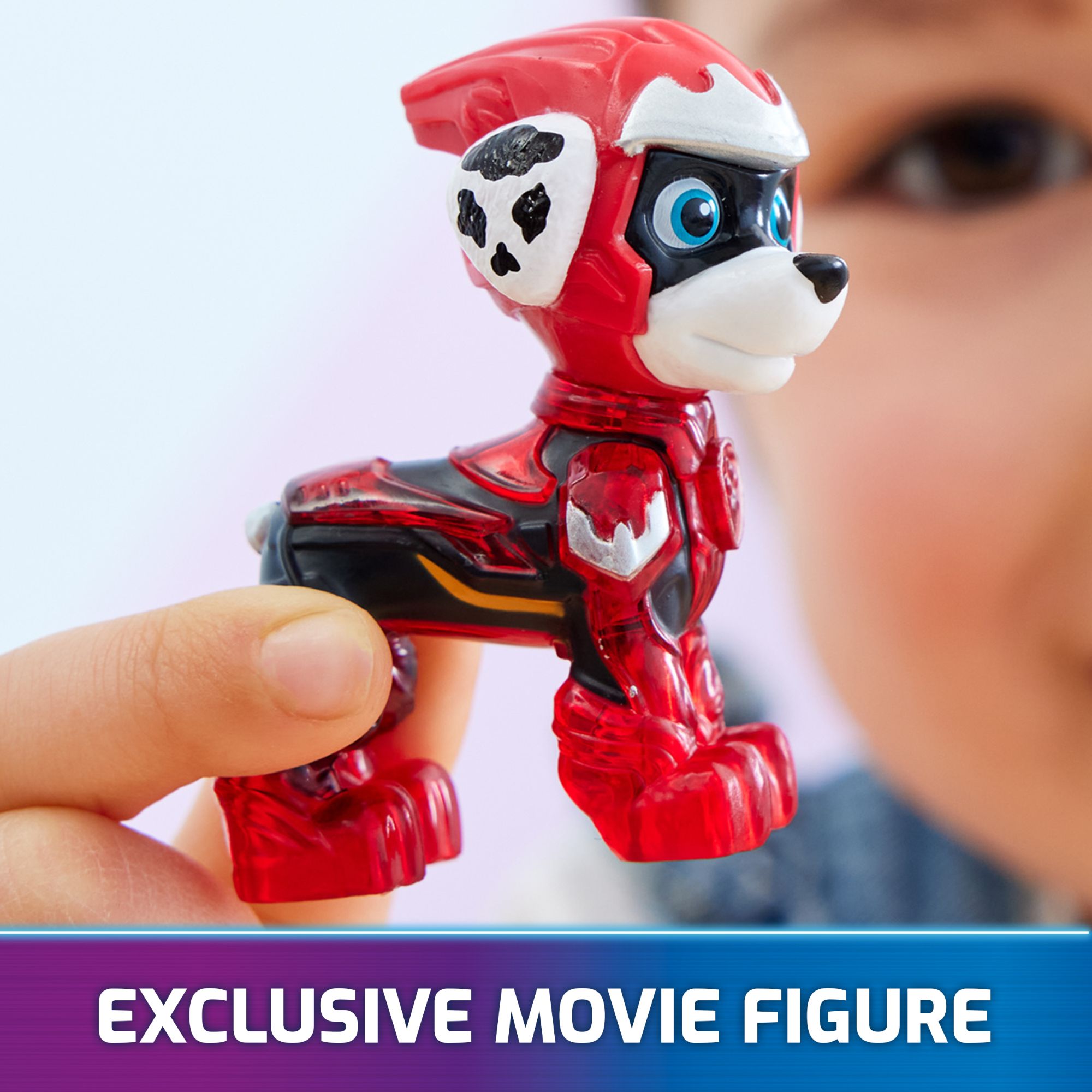 PAW Patrol The Mighty Movie Marshall's 7 - inch Rescue Vehicle with Lights and Sounds