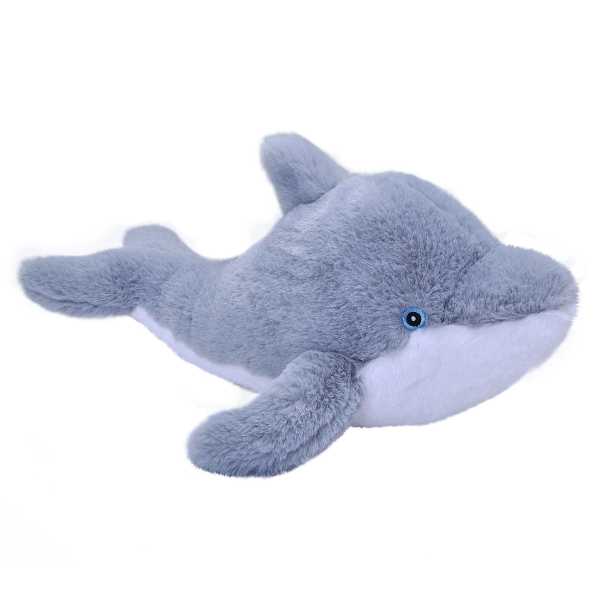 12-Inch Wild Republic Ecokins Recycled Fabric Dolphin Plush