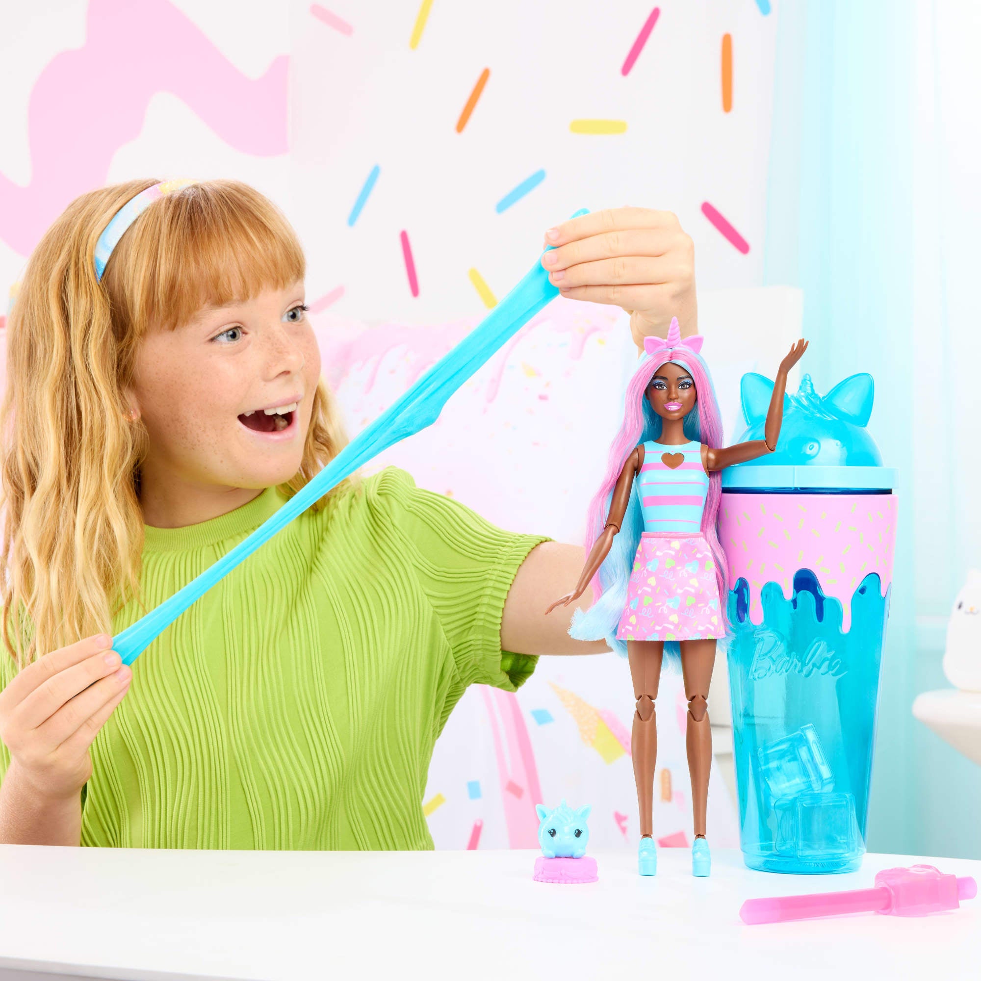 Barbie Pop Reveal Shakes Series - Enchanting Sweet Unicorn Edition