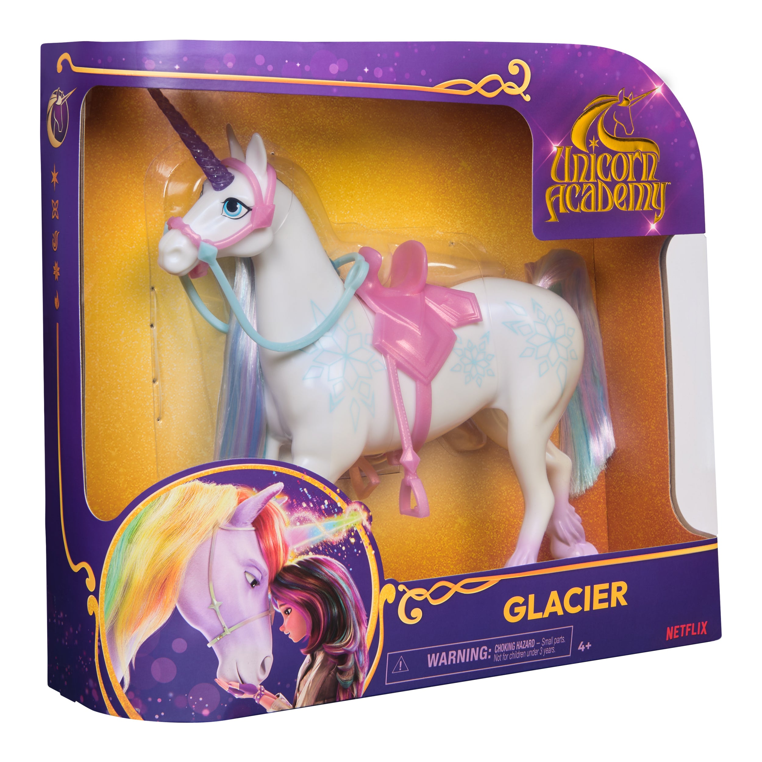 11-Inch Unicorn Academy Glacier Doll - Perfect Gift!