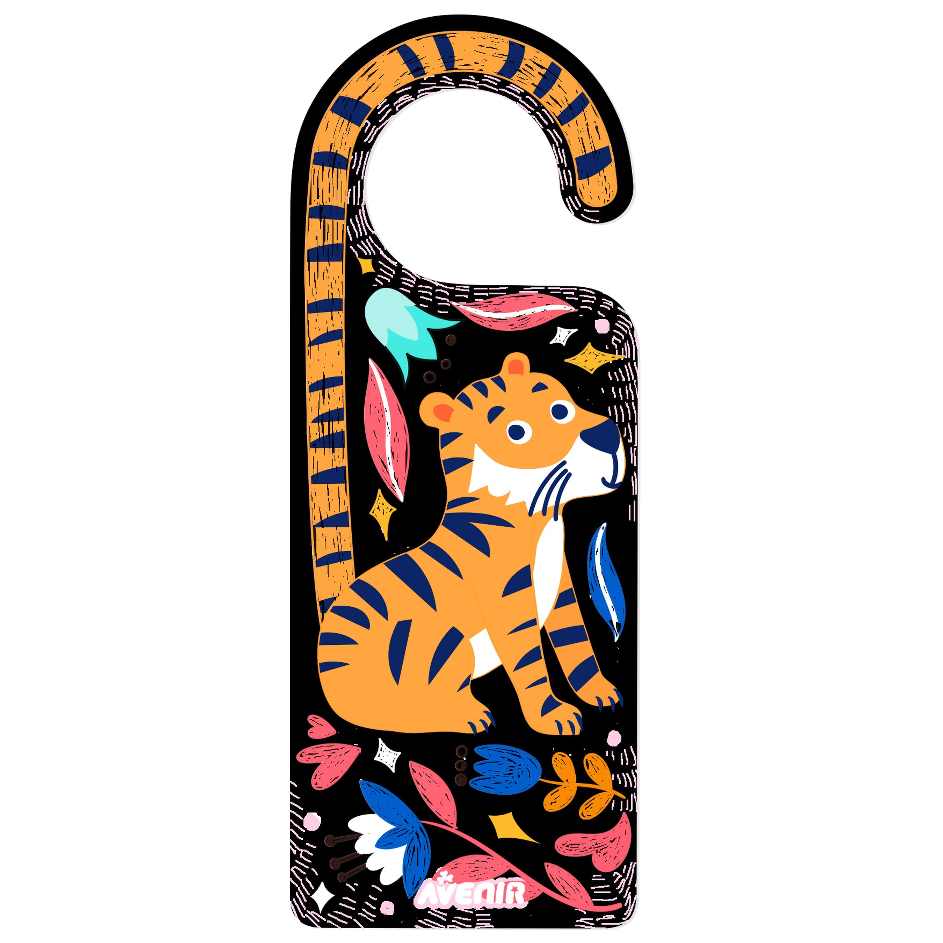 Exclusive Offer: 5-Piece Scratchable Animal Door Hangers for Kids Aged 3 and Up