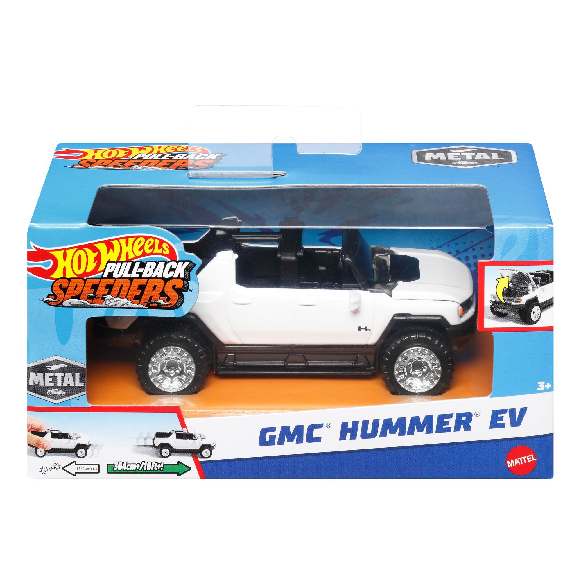 Hot Wheels 1:43 Scale Pull-Back Speeders - Assorted Cool Styles, Great Gift for Collectors and Kids