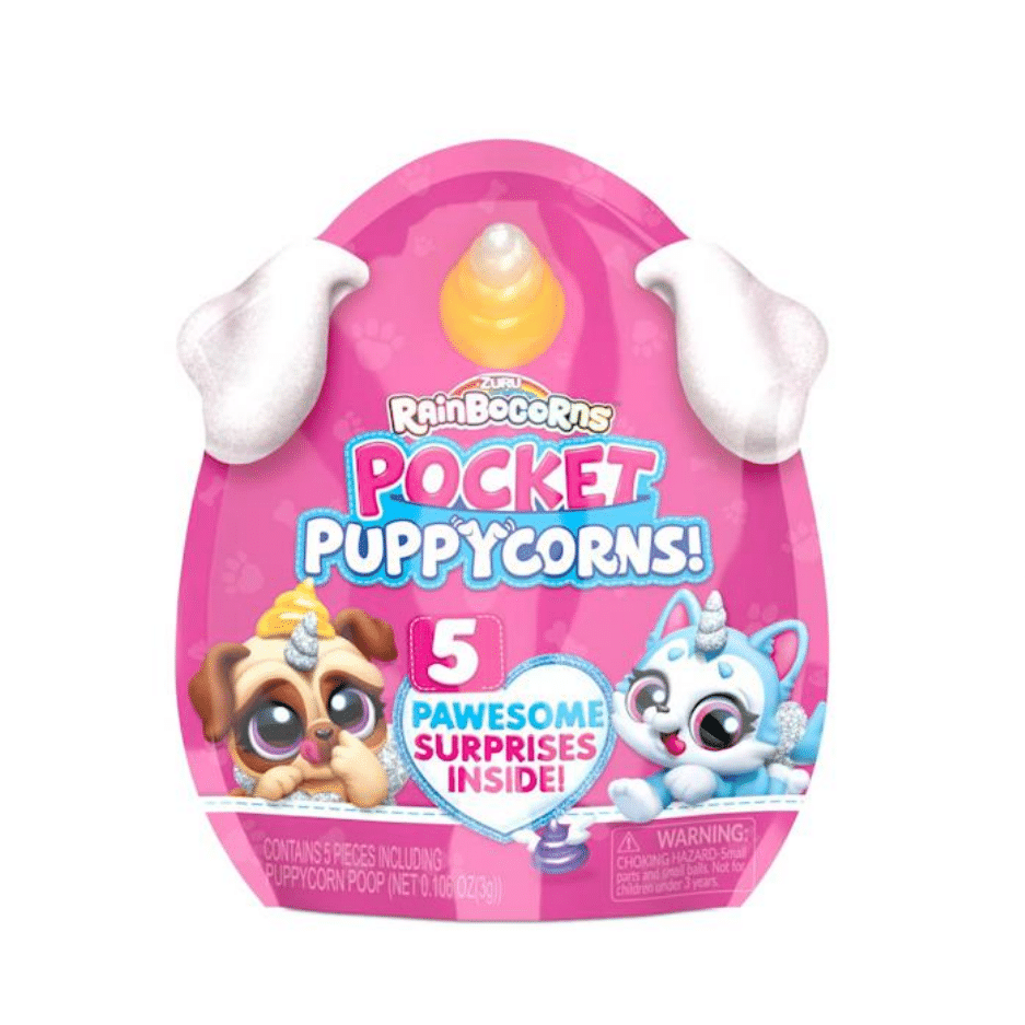 ZURU Rainbocorns Pocket Puppycorn Surprise - Assorted Bobble Heads, Hot Collectibles!