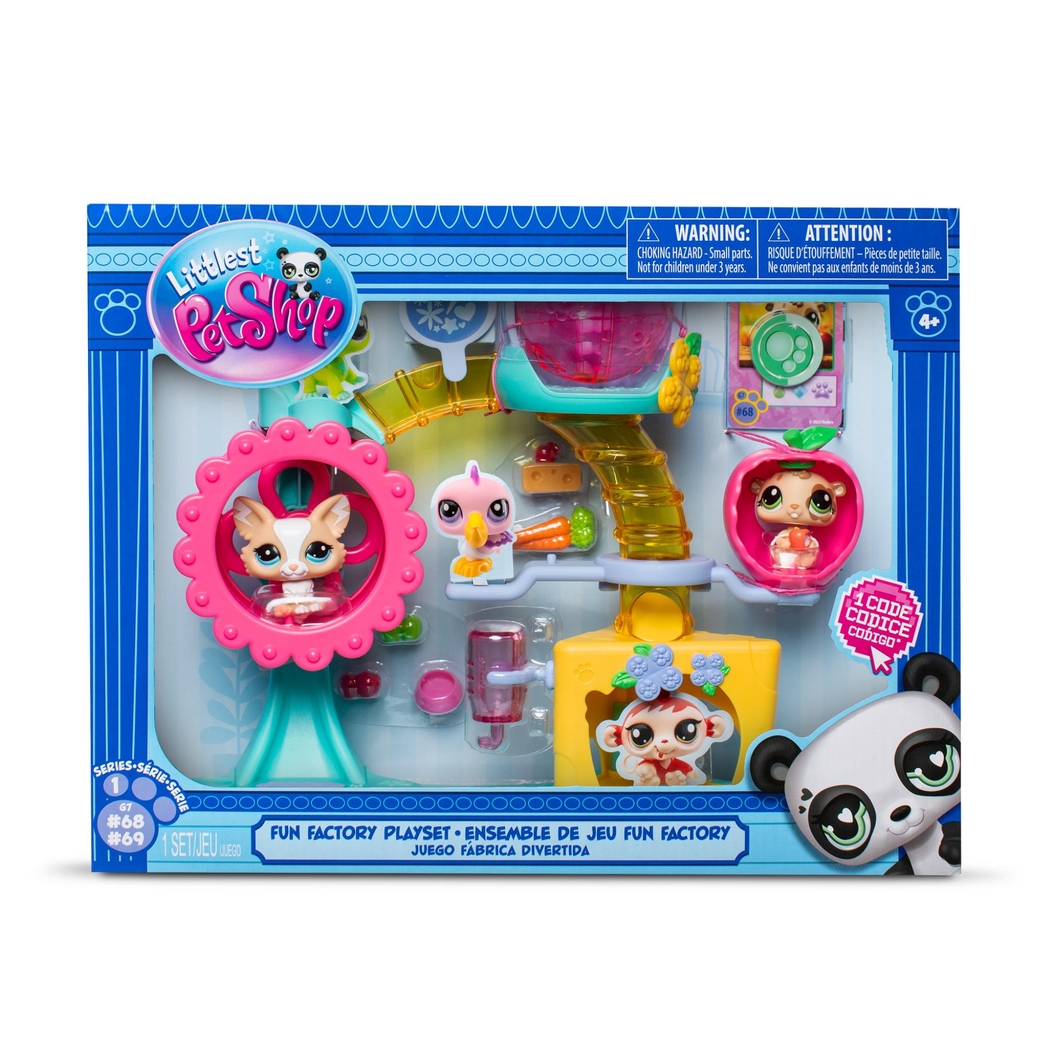 Littlest Pet Shop Gen 7 Fun Factory Playset - Collect 65+ New Friends!