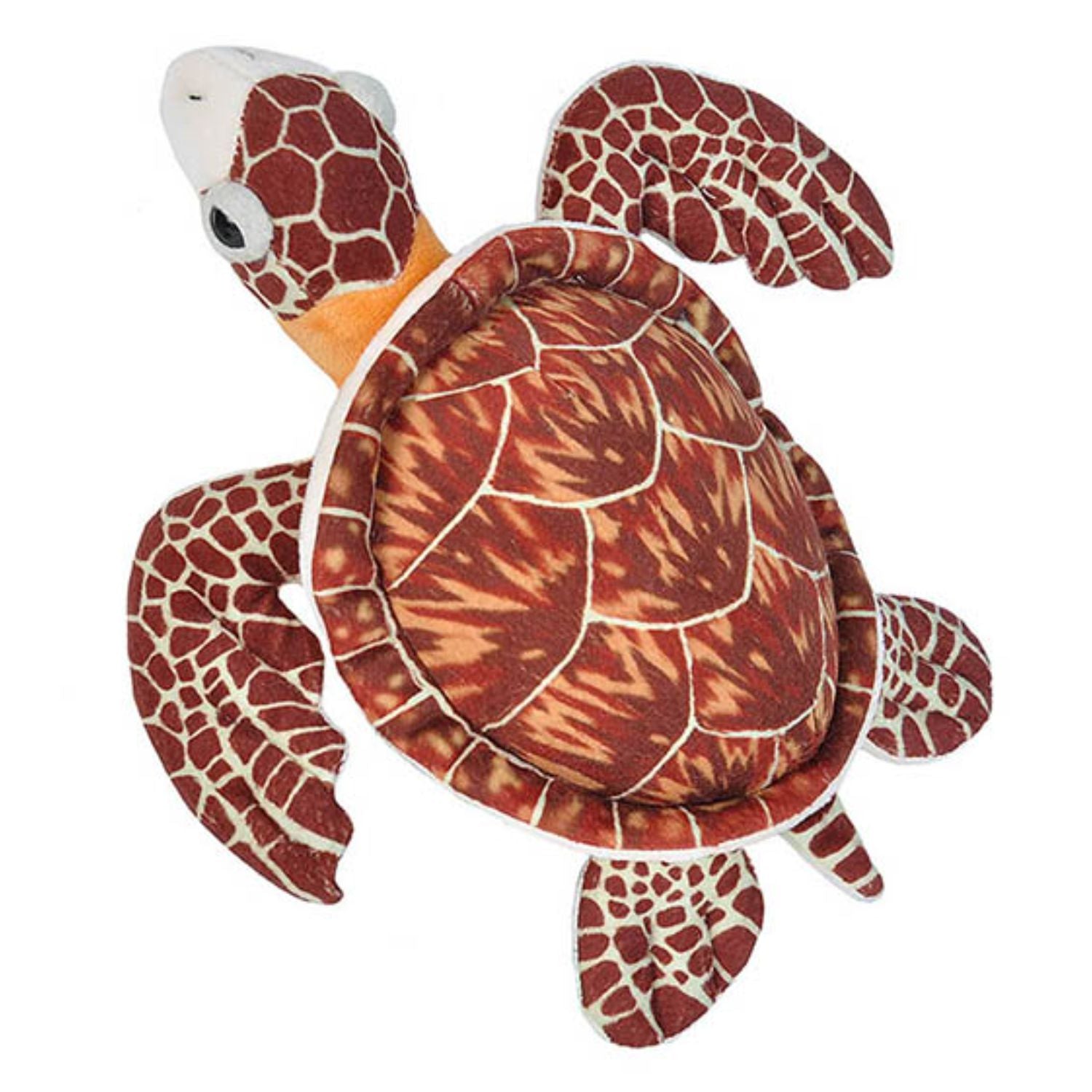 Wild Republic Mini Cuddlekins 8-Inch Hawksbill Sea Turtle - Adorable & Eco-Friendly
