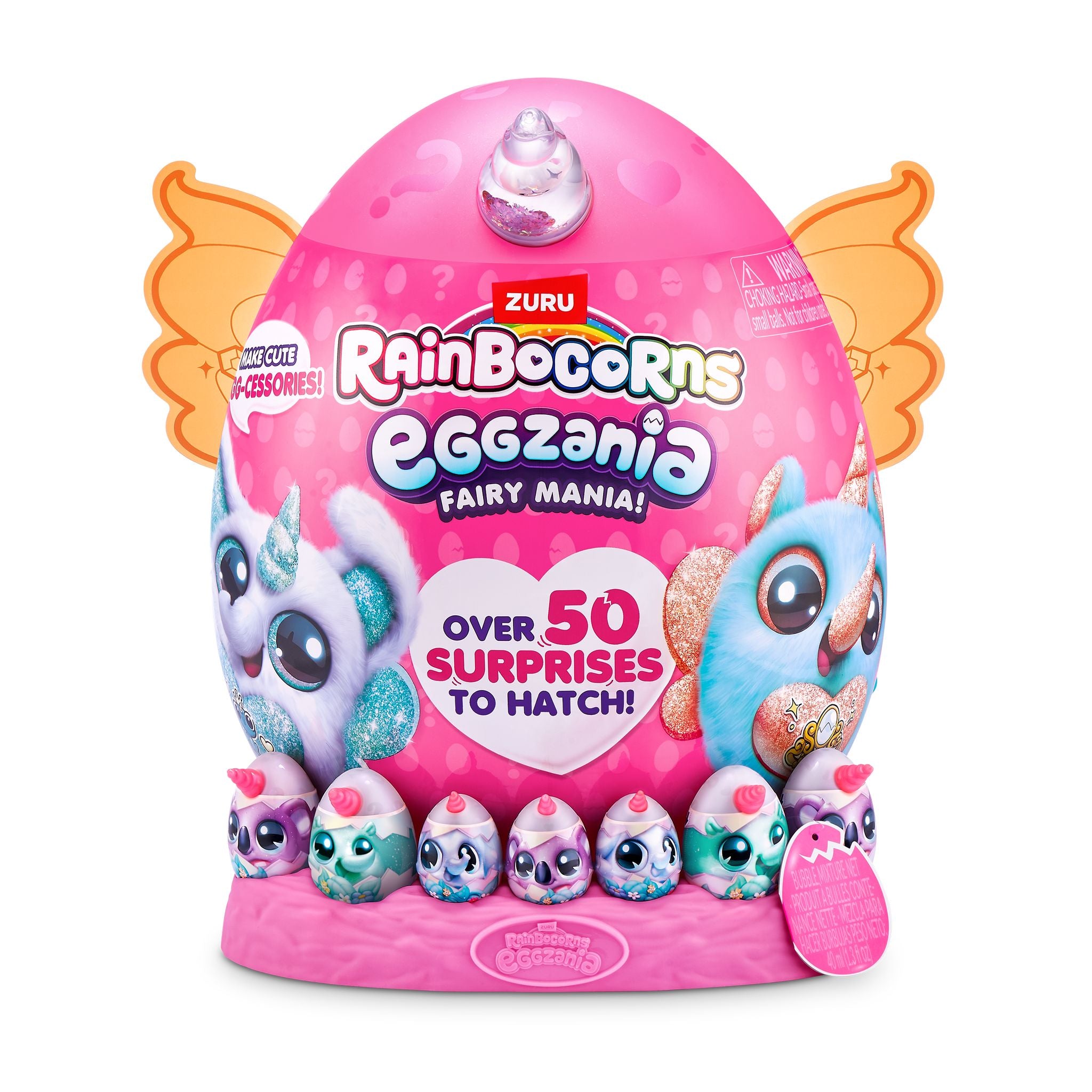 Hot Deal! ZURU Rainbocorns Eggzania Fairy Mania Giant Surprise Eggs in Assorted Styles