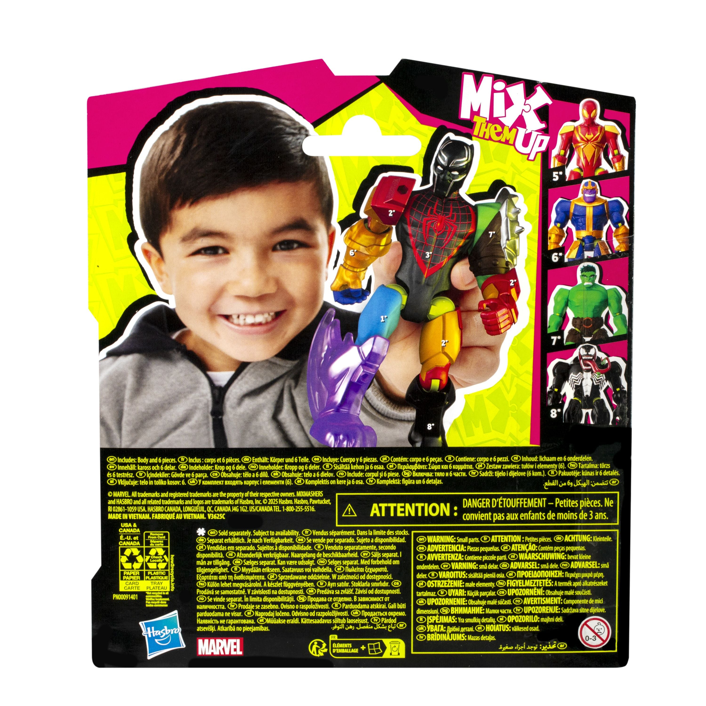 Hot! Avengers Mixmashers Assorted Basic Figures