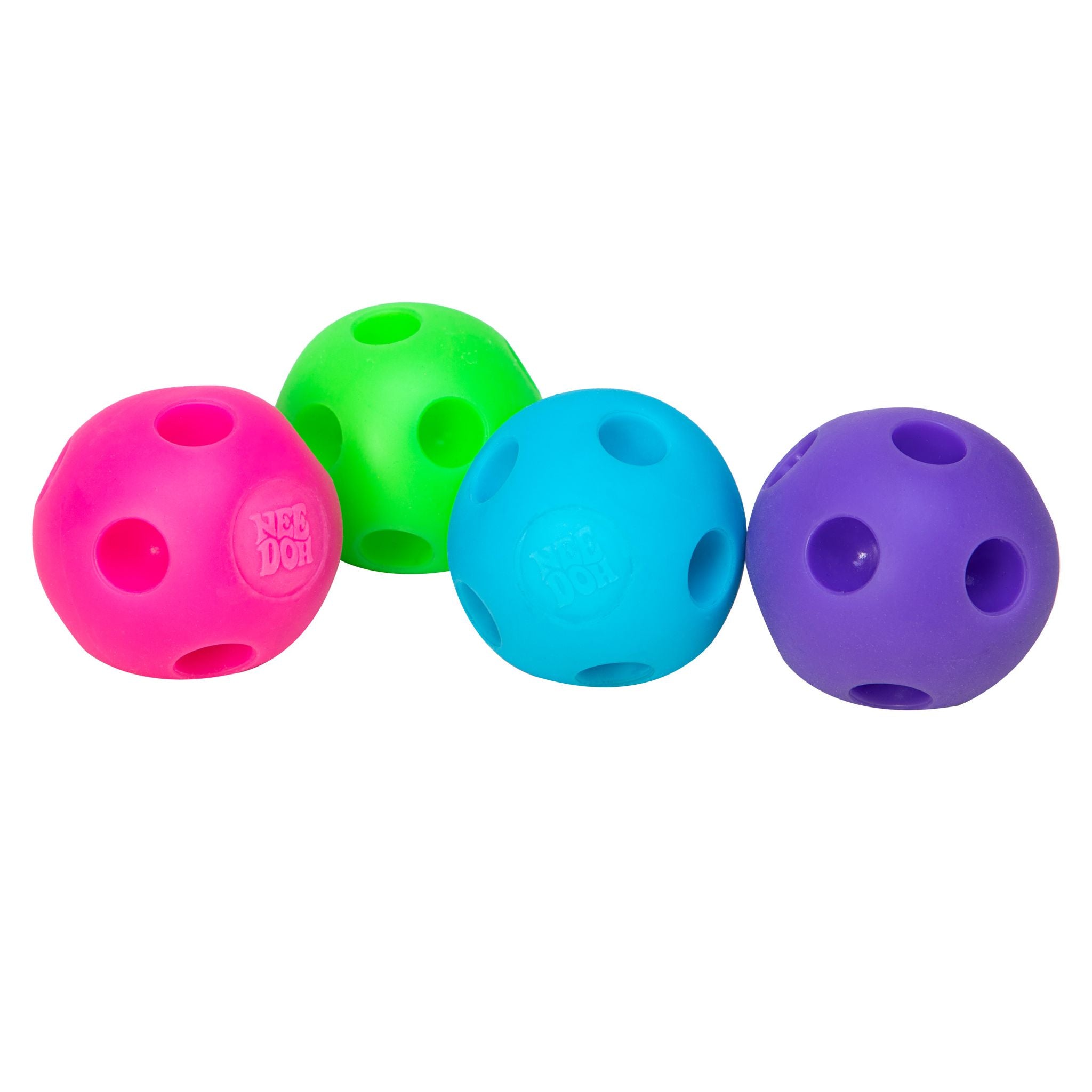Schylling Assorted Styles of Air - Filled Happy Snappy NeeDoh Stress Relief Toy