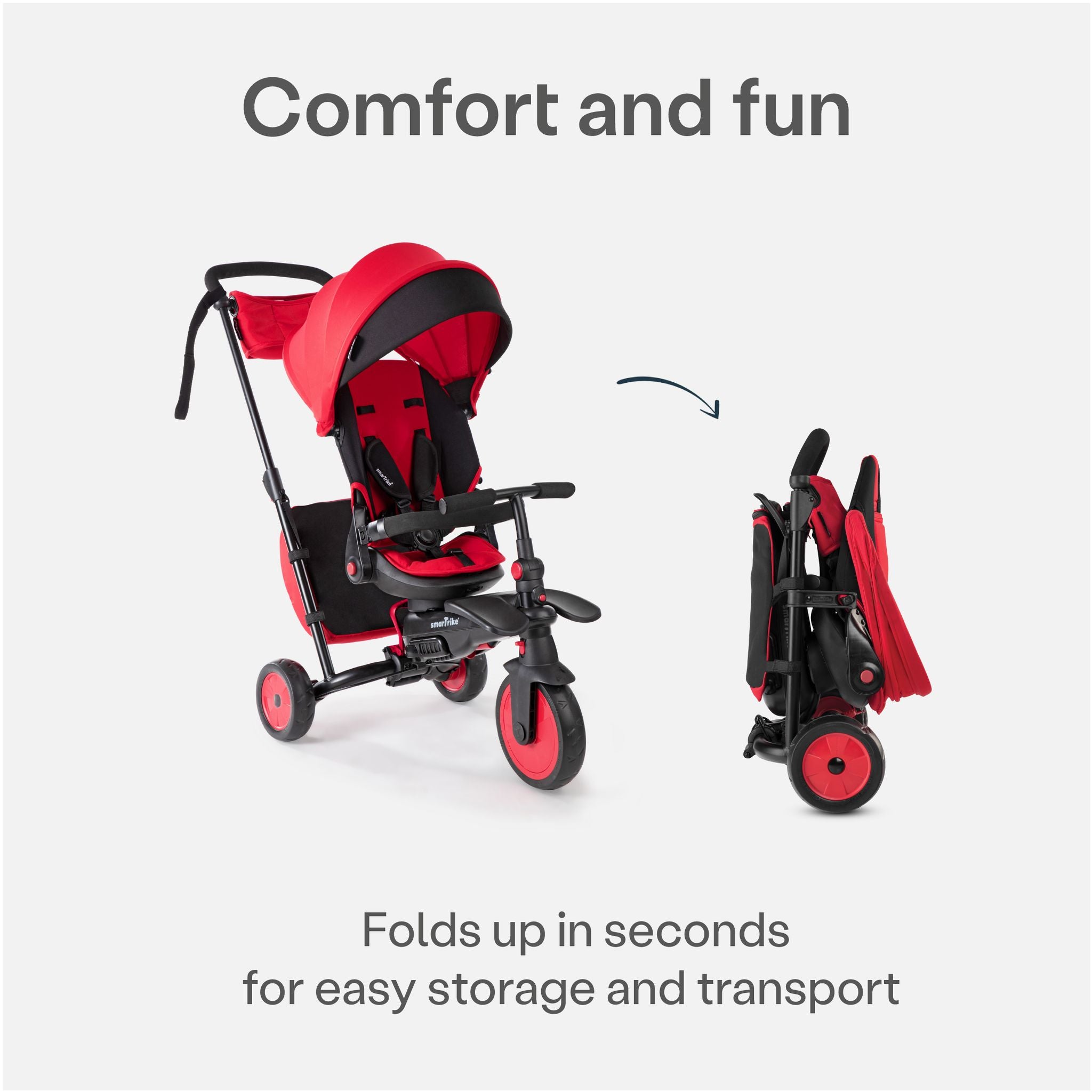 Hot Deal: SmarTrike Str7 6-in-1 Red Stroller Trike