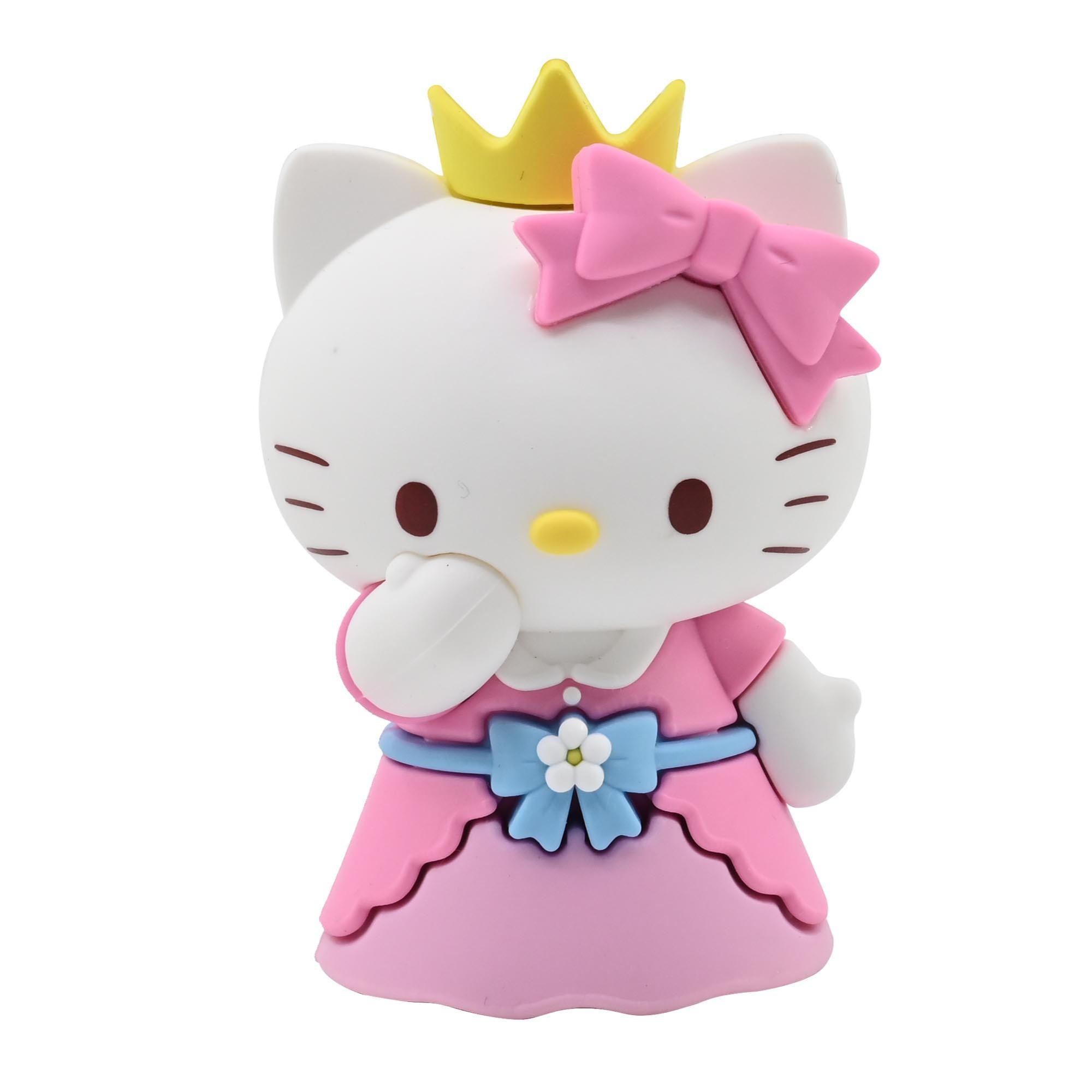 Hello Kitty 50th Anniversary 5cm Mini Bling Box Figurine Collection - Dress Up Diary Asst